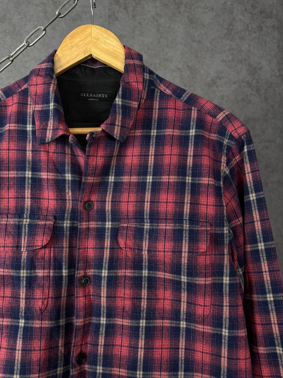 Allsaints Allsaints designer flannel shirt Size US M / EU 48-50 / 2 - 2 Thumbnail