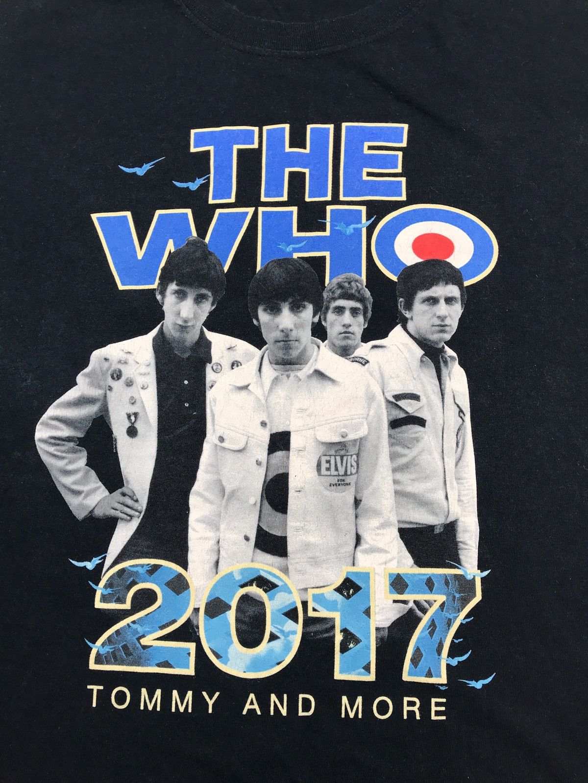 Band Tees × Vintage THE WHO Tour T Shirt Size US XXL / EU 58 / 5 - 4 Thumbnail