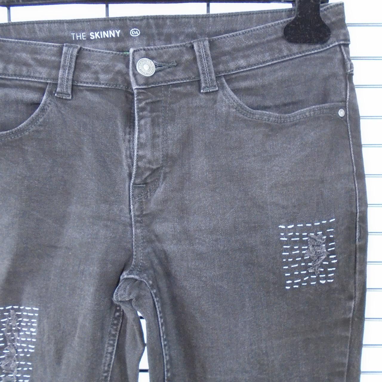C&A Women's Jeans C&A. Black. M. Used. Good Size 28" / US 6 / IT 42 - 7 Thumbnail