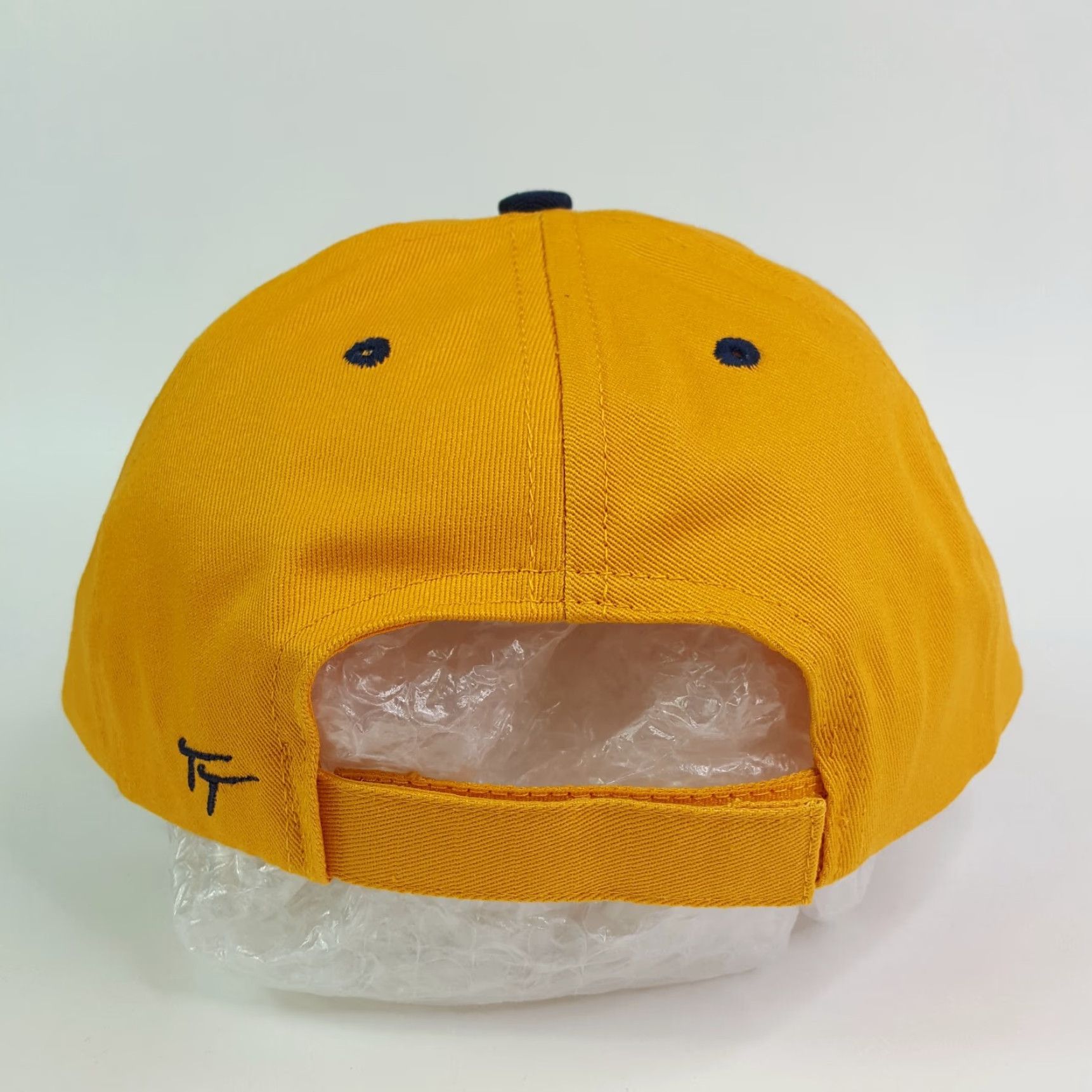 Vintage VINTAGE Town Talk Yellow Blank Twill Adjustable Hat Baseball Cap 90s Mens Sports Casual Retro 90s Size ONE SIZE - 5 Thumbnail