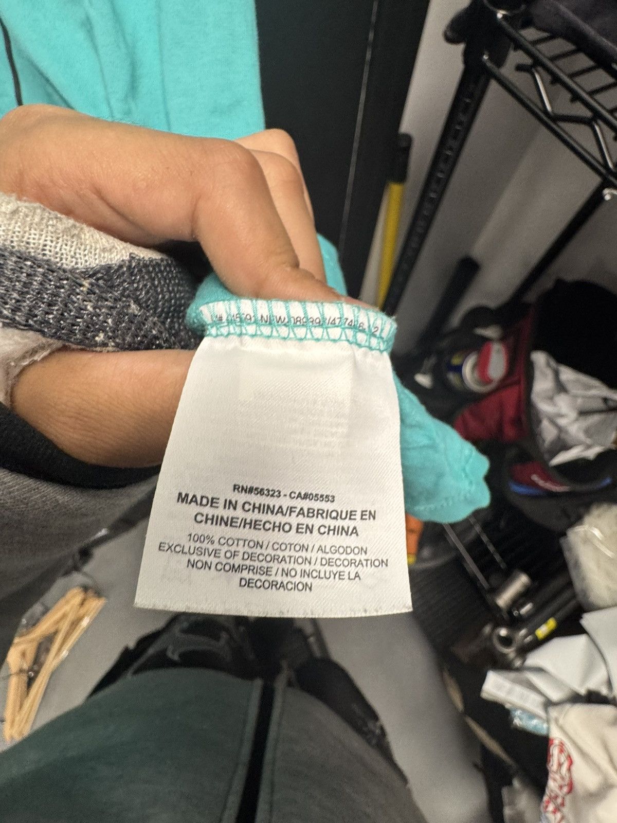 Nike × Off-White OFF-WHITE x Nike NRG A6 Tee Retro Blue Size US L / EU 52-54 / 3 - 5 Thumbnail