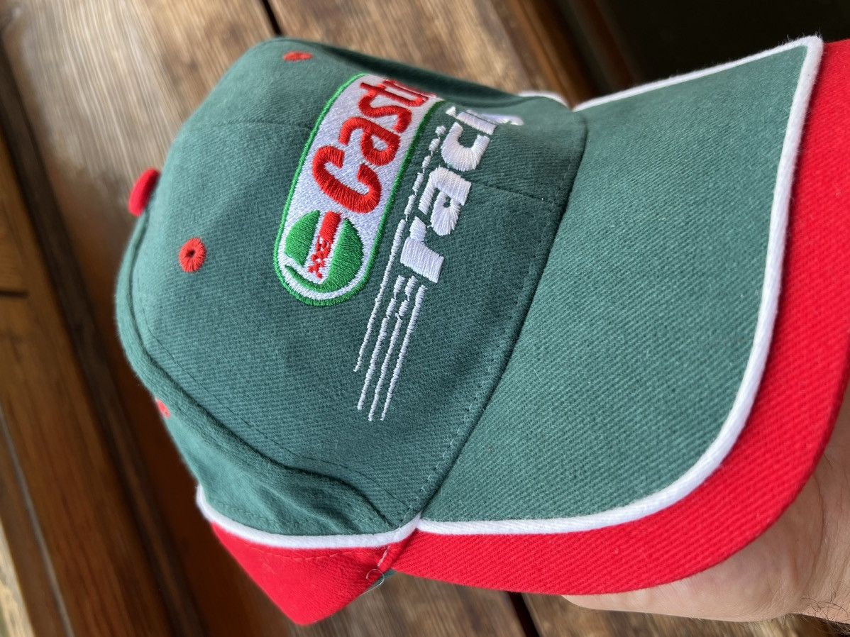 Japanese Brand Vintage Castrol Motor Oil Racing Team Formula One F1 Cap Size ONE SIZE - 3 Thumbnail