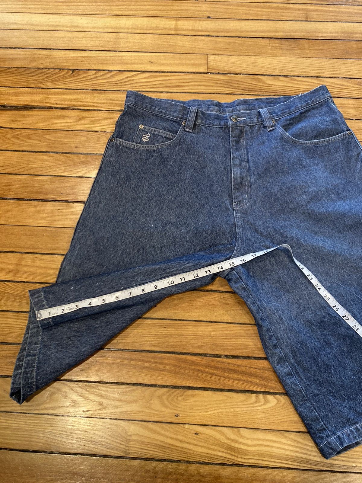 Rocawear Vintage y2k Rocawear jorts long denim shors size 40 baggy Size US 40 / EU 56 - 5 Thumbnail