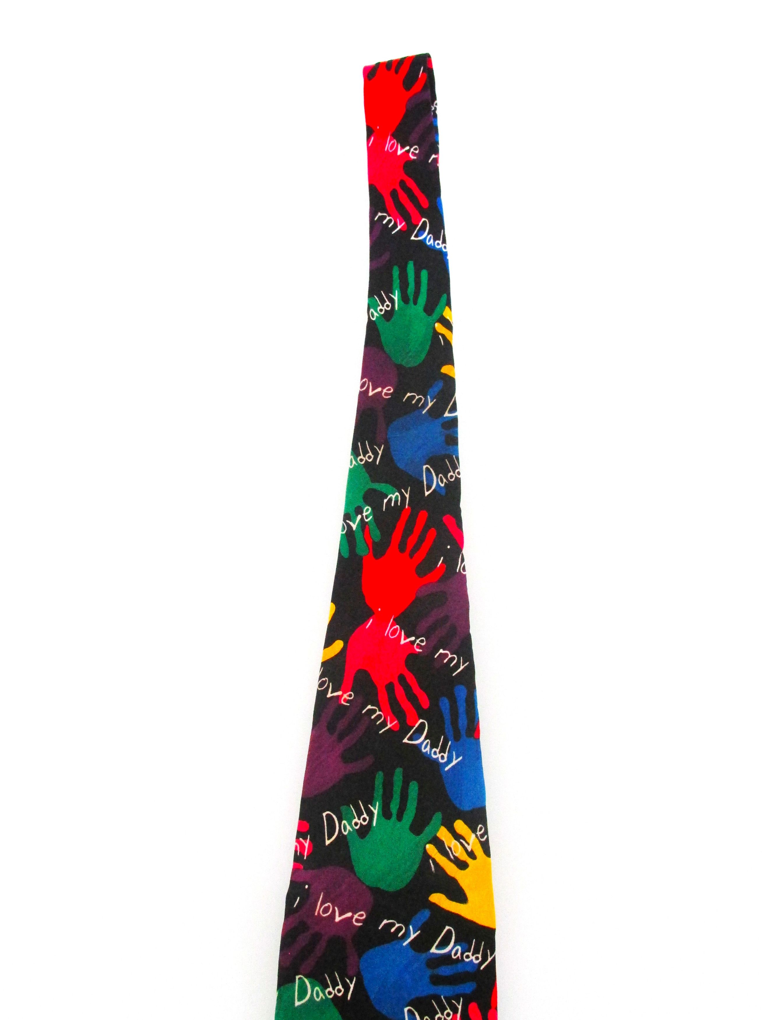 Ralph Marlin I Love My Daddy Men's Silk Tie by Ralph Marlin Size ONE SIZE - 3 Thumbnail