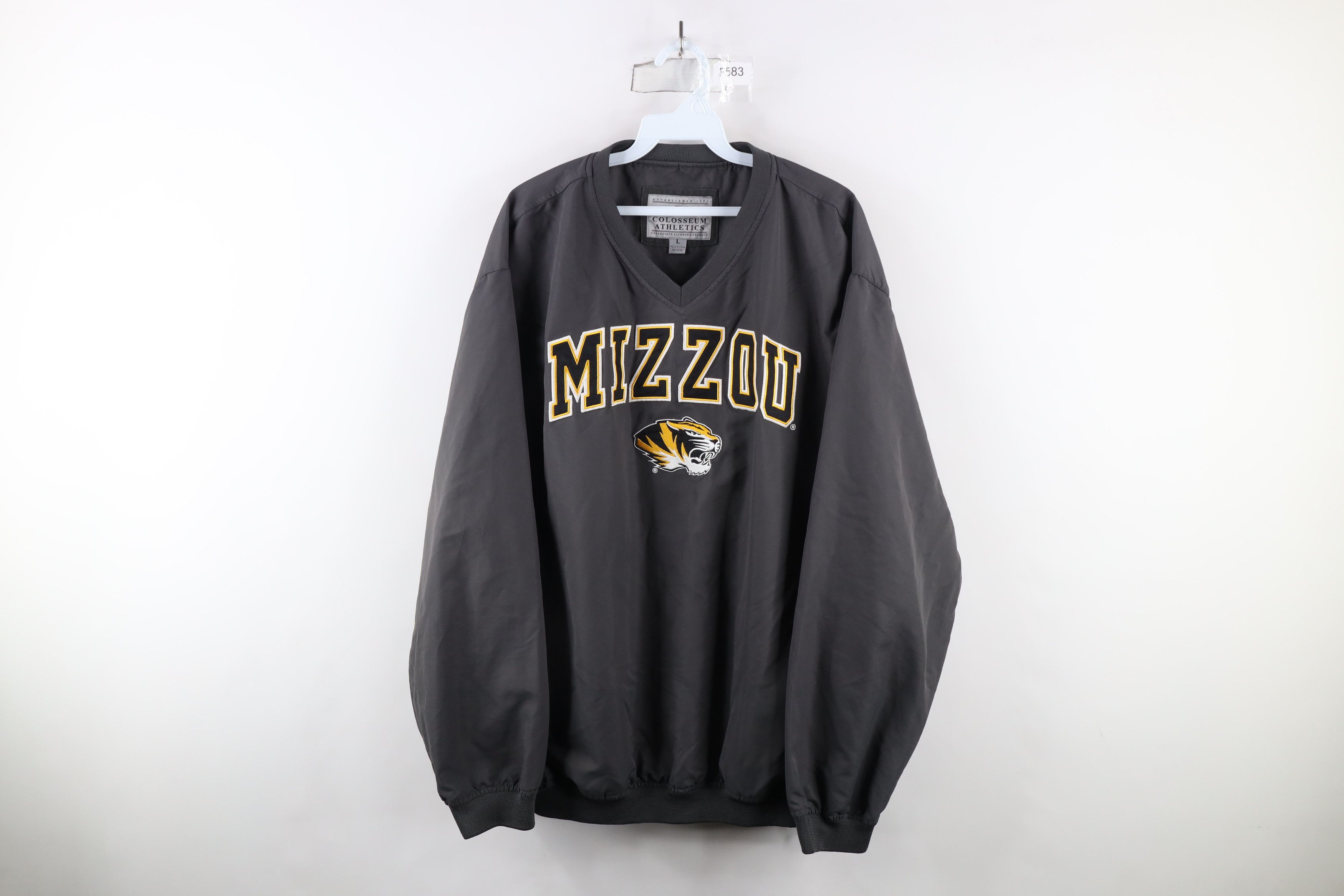 Vintage Vintage Mizzou University of Missouri Windbreaker Jacket Size L / US 10 / IT 46 - 1 Thumbnail