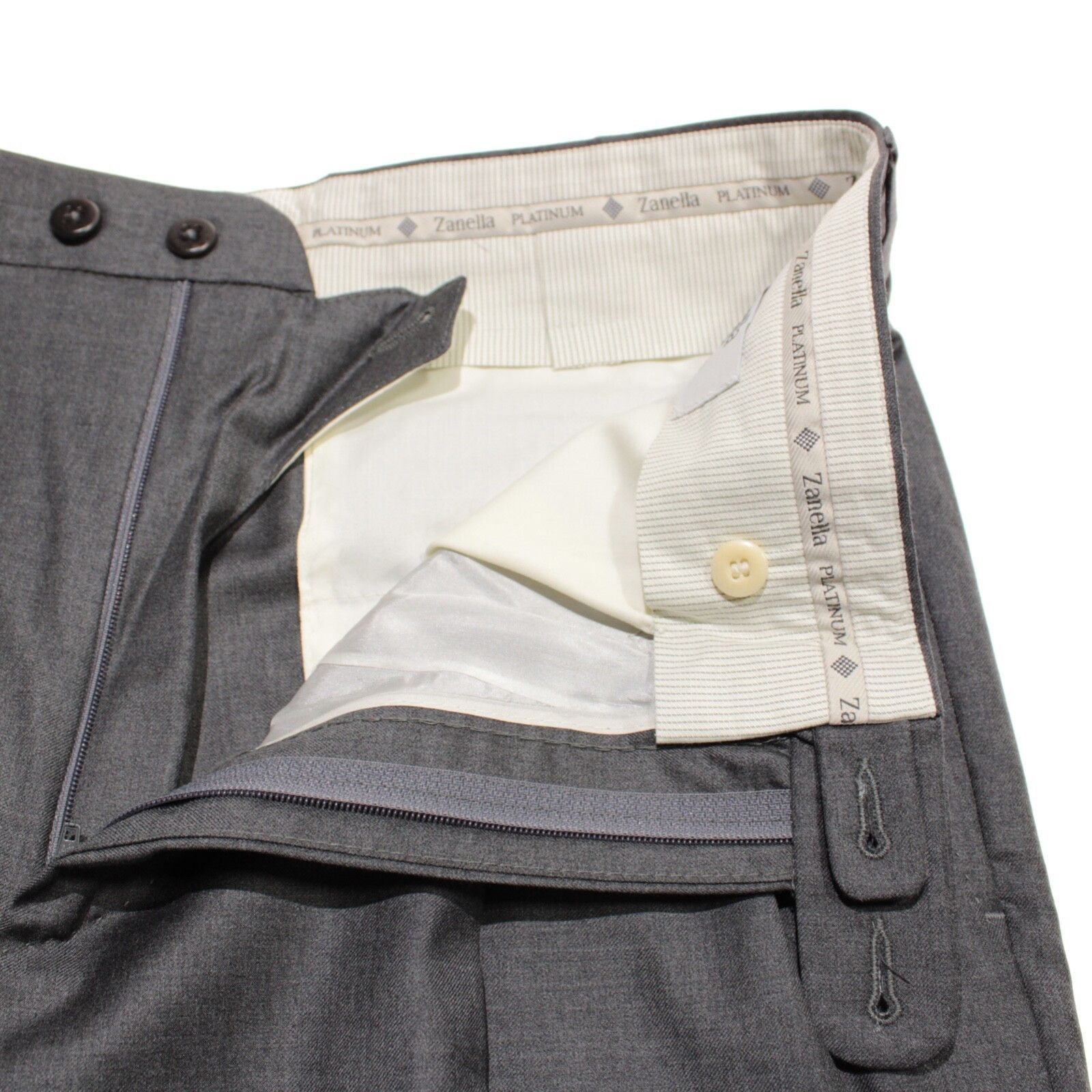 Zanella Zanella New with tags Dress Pants Size 33 US In Gray Size US 33 - 3 Thumbnail