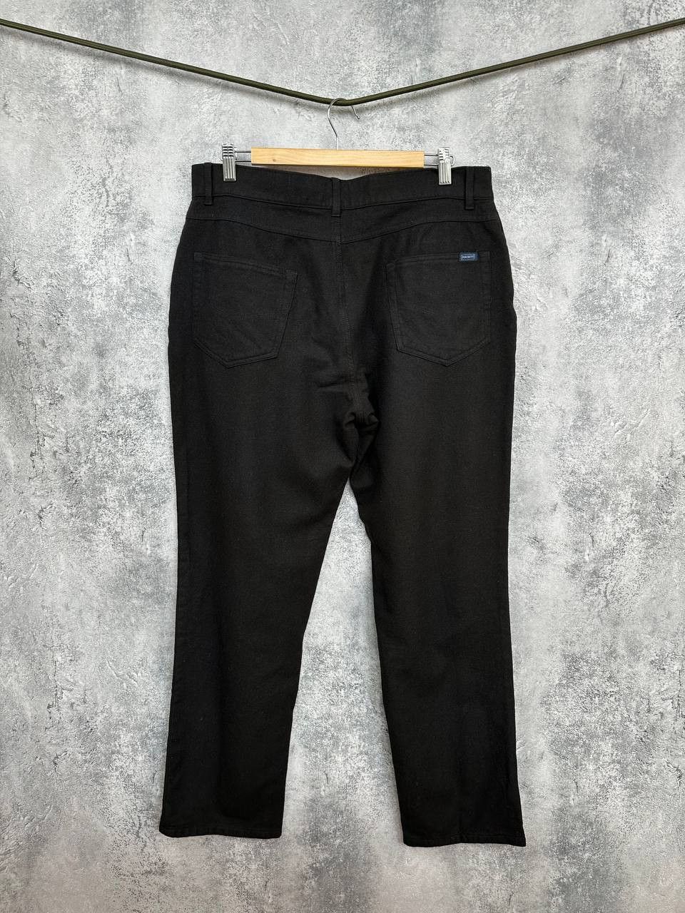 Hackett Hackett London All Wool Black Trousers Made In Italy Pants Size US 36 / EU 52 - 2 Thumbnail