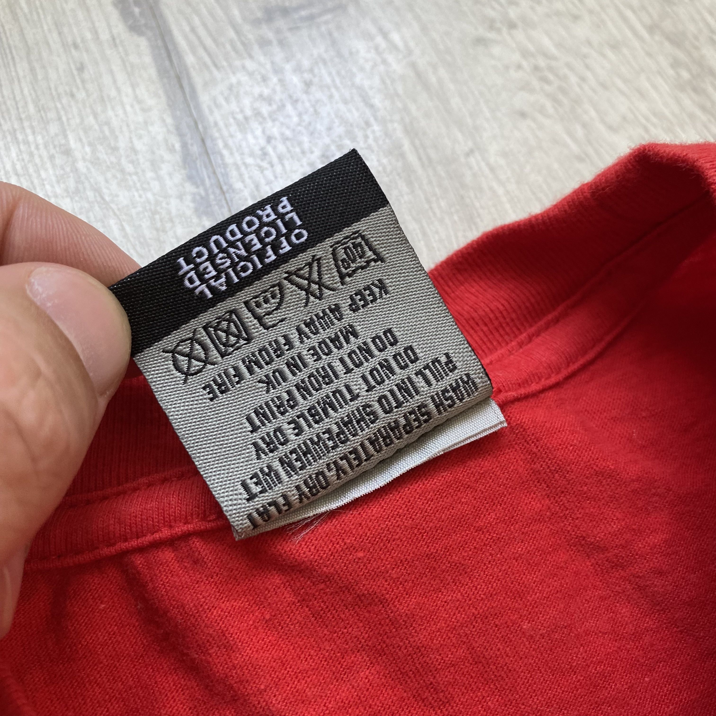Umbro 🏆Vintage 08s Manchester united champions league Tee UEFA Size US L / EU 52-54 / 3 - 5 Thumbnail