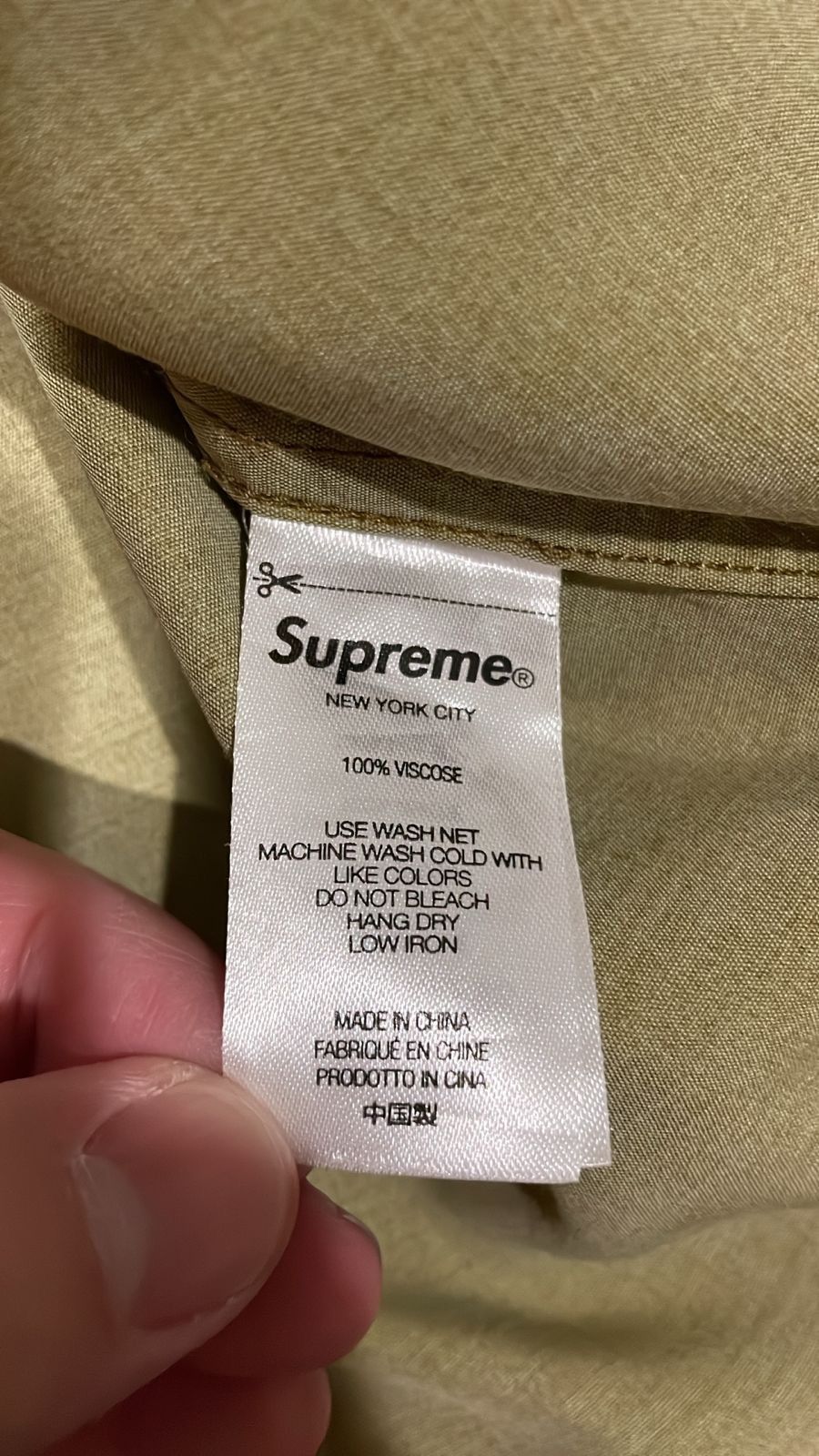 Supreme Supreme Skulls S/S Shirt FW22 Size US L / EU 52-54 / 3 - 3 Thumbnail