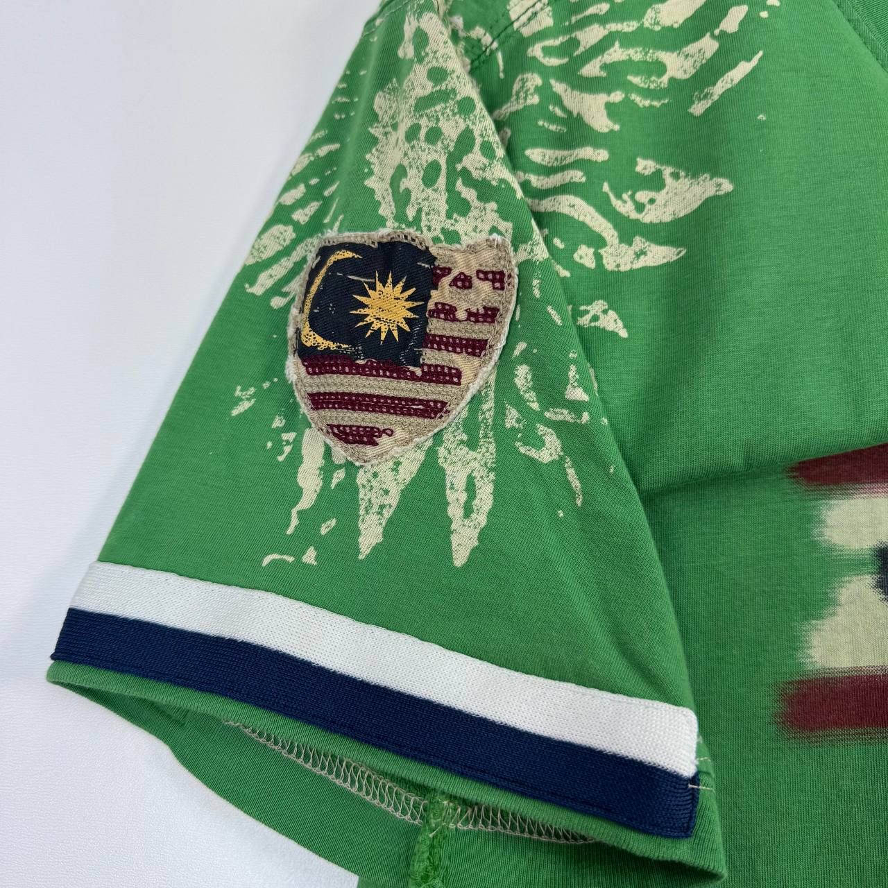 Napapijri Napapijri T-Shirt Green Logo Flag Casual Outdoor Mens Size M Size US M / EU 48-50 / 2 - 7 Thumbnail