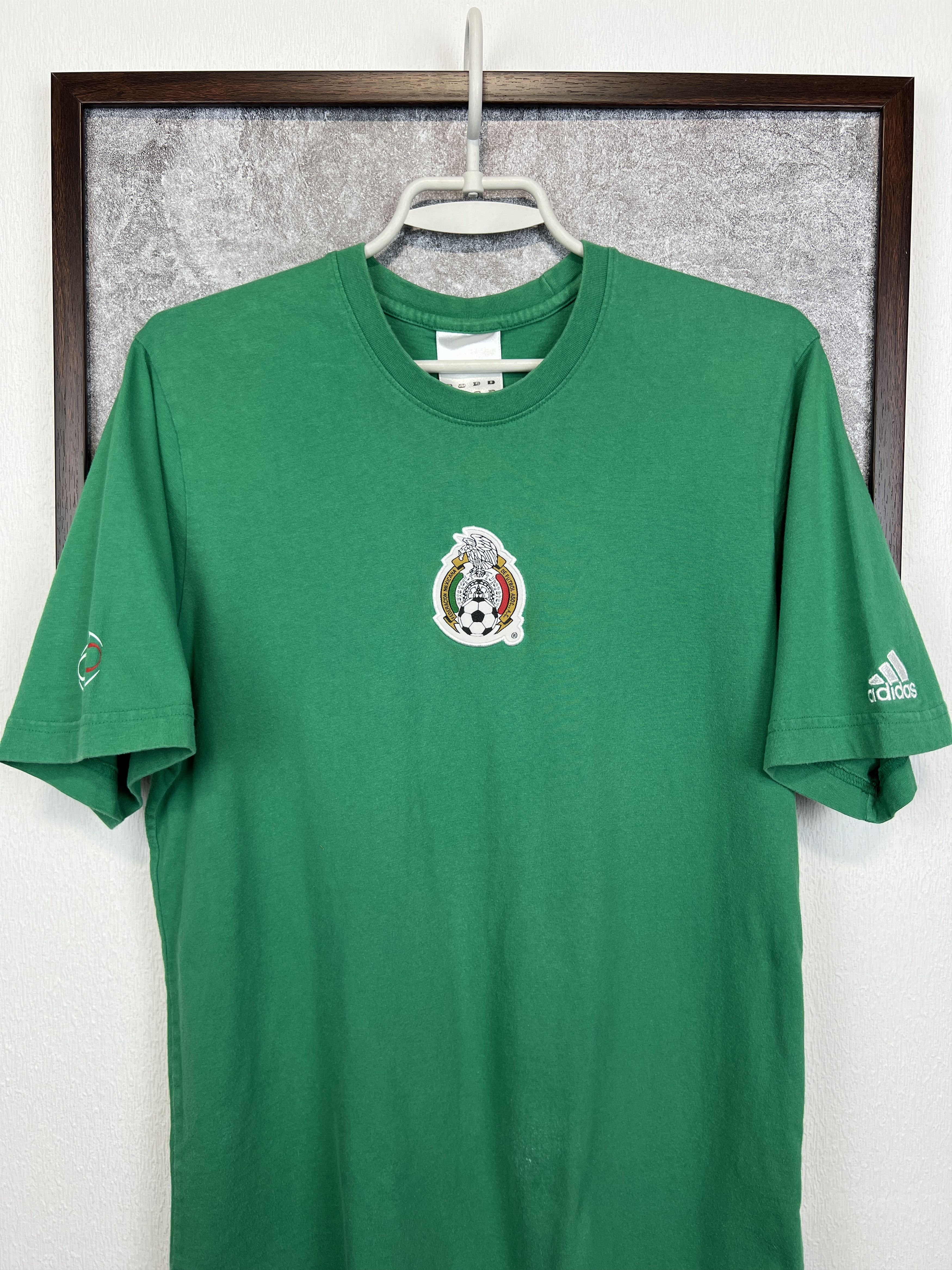 Adidas Vintage Mexico Football Shirt Soccer Train Jersey National Size US S / EU 44-46 / 1 - 2 Thumbnail