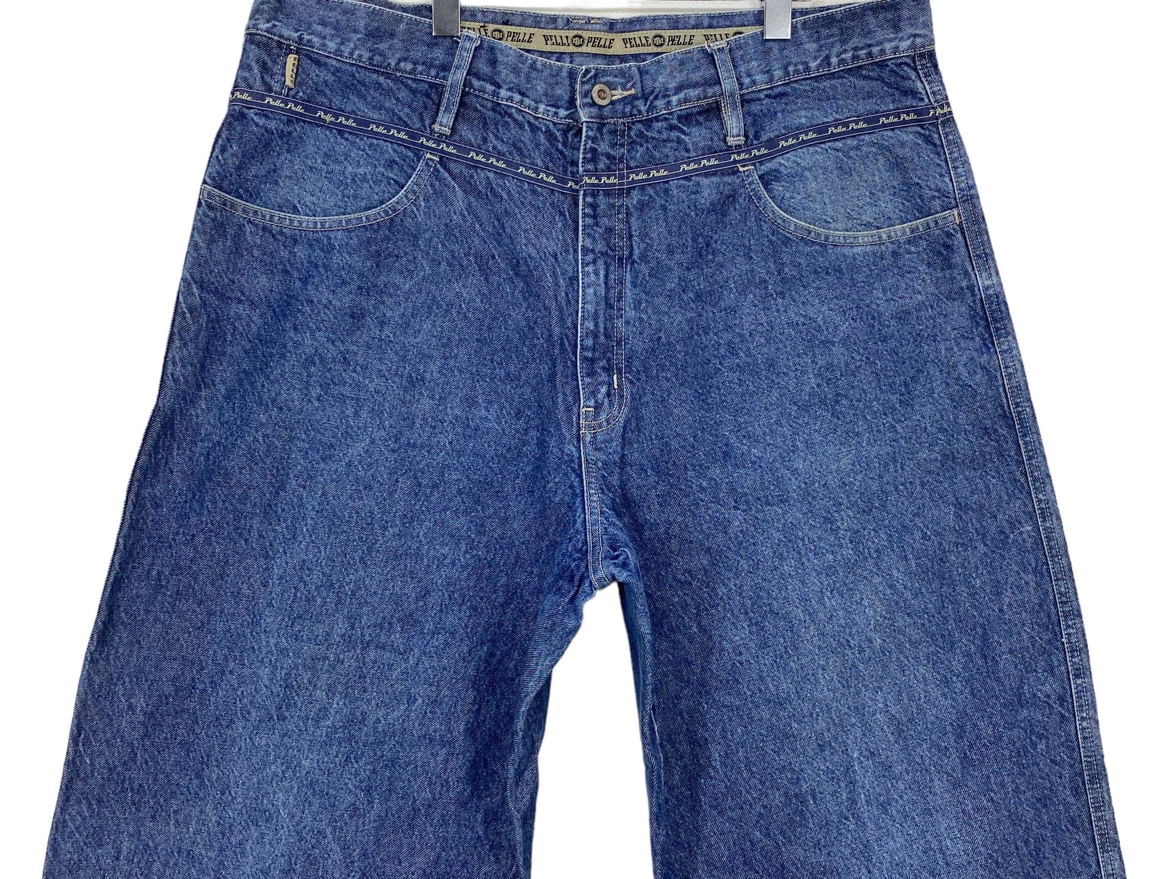 Japanese Brand × Pelle Pelle Pelle Pelle Baggy Jeans Hip Hop Skateboard Jeans Size US 40 / EU 56 - 3 Thumbnail