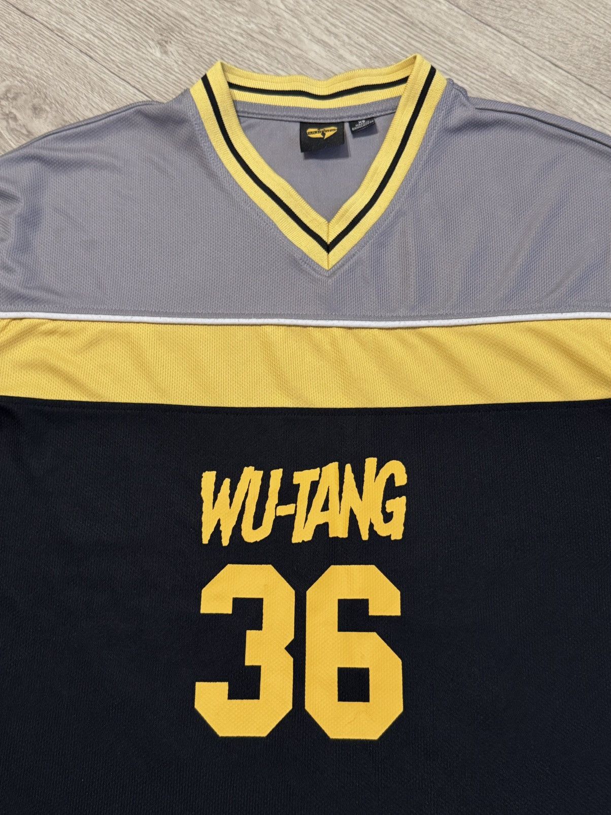 Wu-Tang Clan 🔷Wu-Tang Clan 36 Chambers Y2K Jersey🔷 Size US XS / EU 42 / 0 - 4 Thumbnail