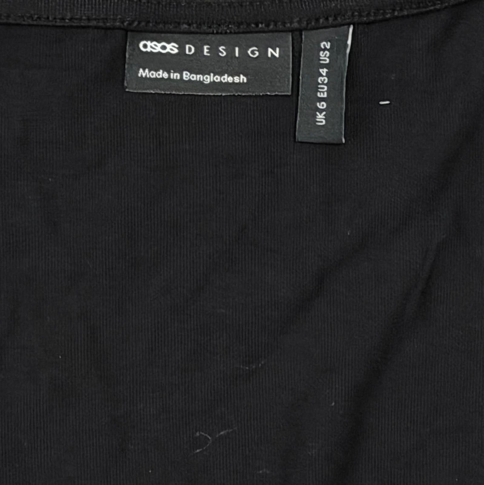 Other ASOS Wrap Top in Black (US 2) Size XS / US 0-2 / IT 36-38 - 6 Thumbnail