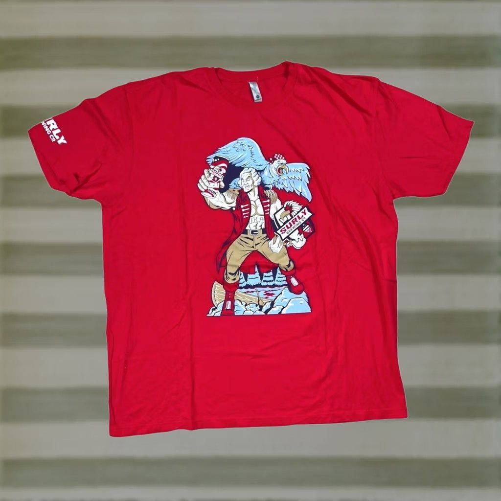 Next Level Surly Brewing Co. Red Men 2XL T-Shirt Next Level Size US XXL / EU 58 / 5 - 1 Thumbnail