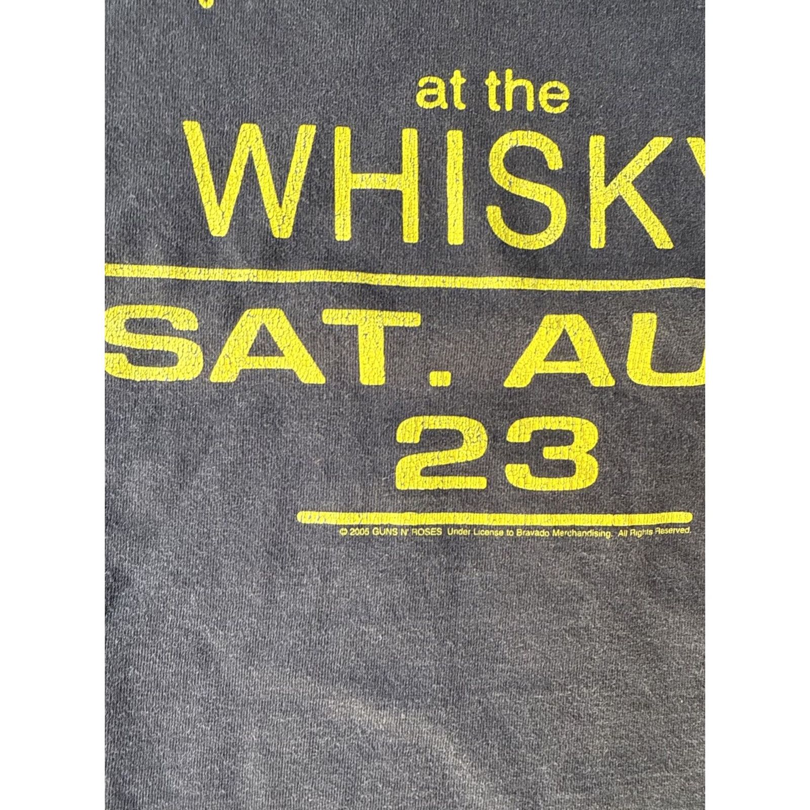 Hanes VINTAGE Guns N' Roses At the Whisky Tour Band T-Shirt Large Hanes Heavyweight Graphic Tee Mens Black 100% Cotton Short Sleeve Crew Neck Size US M / EU 48-50 / 2 - 4 Thumbnail