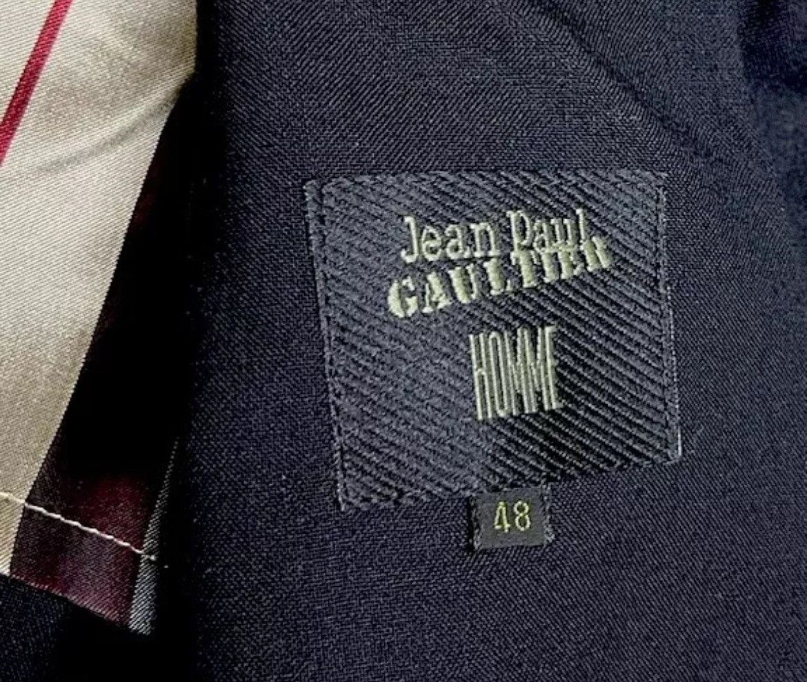 Gaultier Homme Objet × Jean Paul Gaultier Jean Paul Gaultier Homme Ruffle Blazer Men’s 48 Archive JPG Size 38R - 7 Thumbnail
