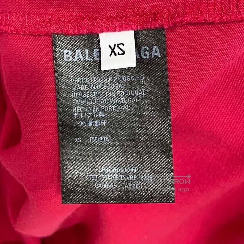 Balenciaga Balenciaga Big Destruction Logo Short Sleeve Size US XS / EU 42 / 0 - 5 Thumbnail