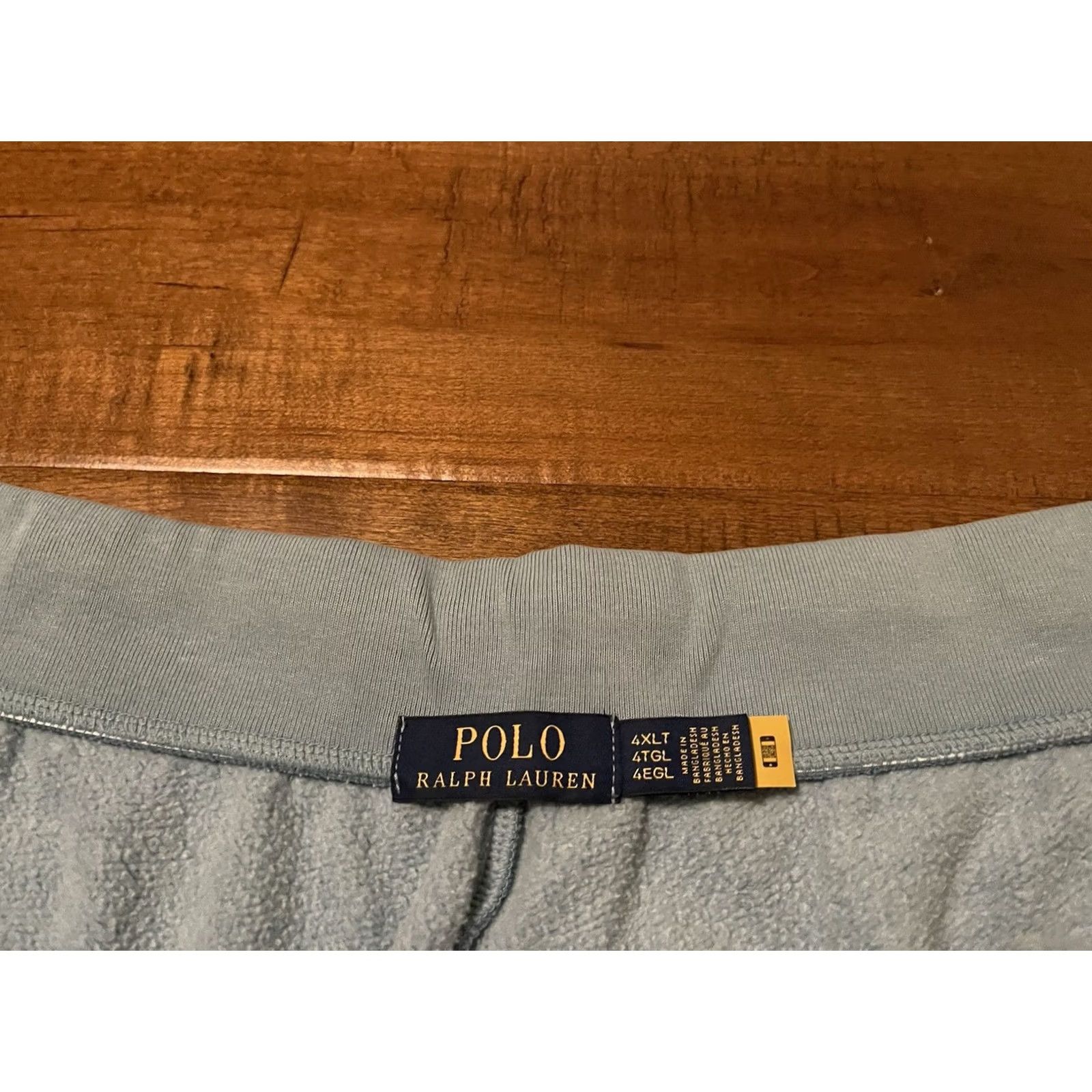 Polo Ralph Lauren VINTAGE Polo Ralph Lauren Light Blue Big Pony Logo Sweat Short Men's Big/Tall 4XLT New Size US XXL / EU 58 / 5 - 4 Thumbnail