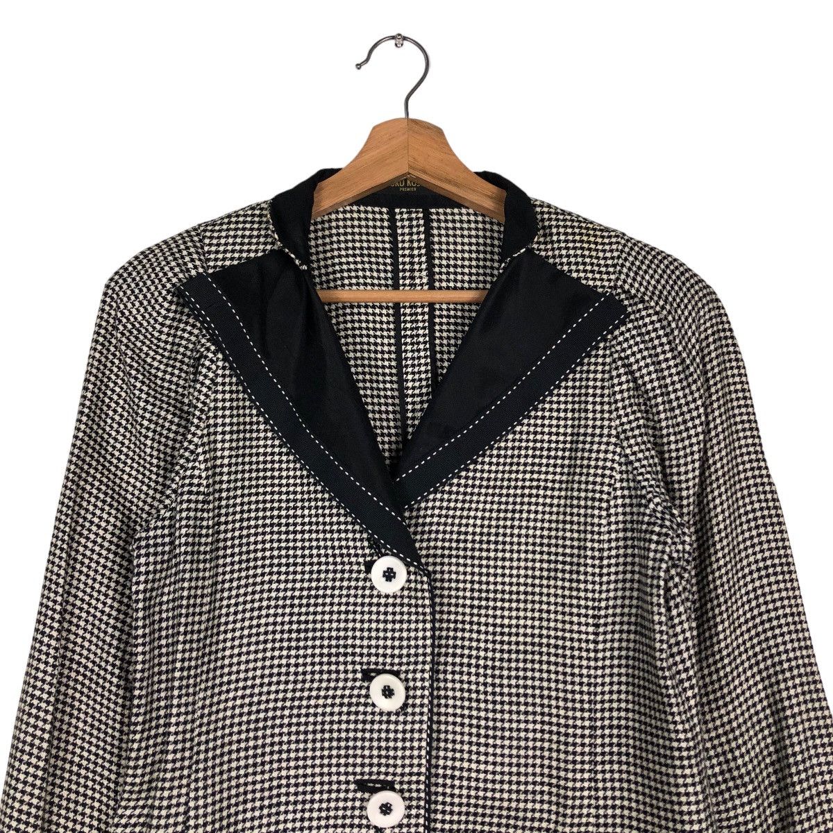 Hiroko Koshino Homme 🔥Vintage Cropped Jacket Hiroko Koshino Japan Issey Miyake Size US M / EU 48-50 / 2 - 3 Thumbnail