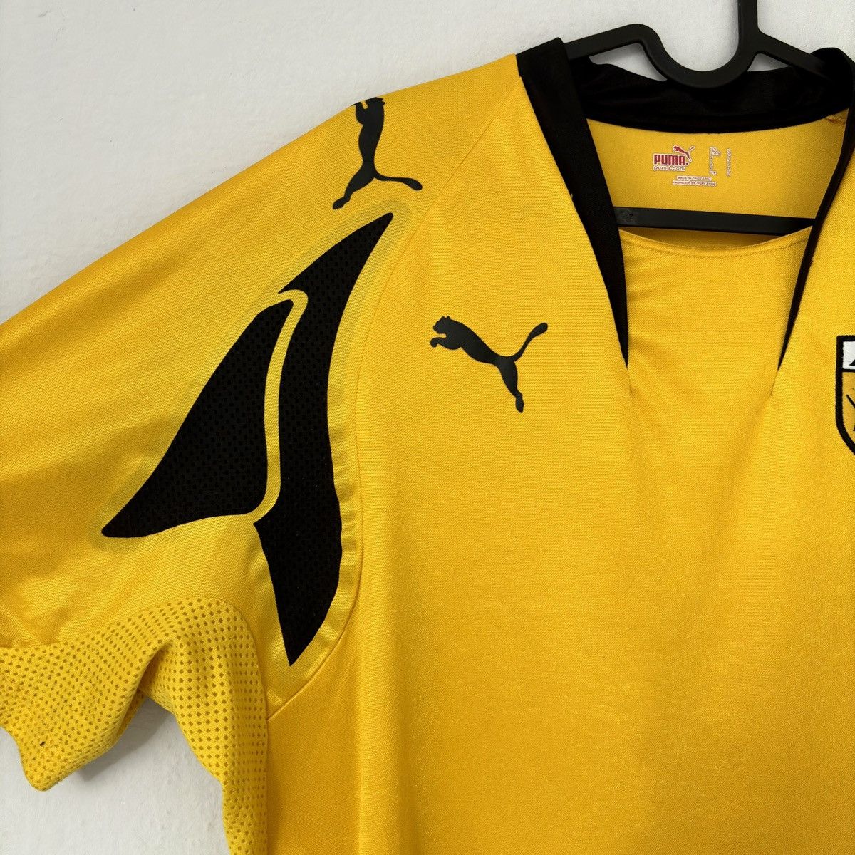 Puma × Vintage 2007 2008 AEK Athens Greece Puma Home Soccer Jersey Shirt EU Size US L / EU 52-54 / 3 - 3 Thumbnail