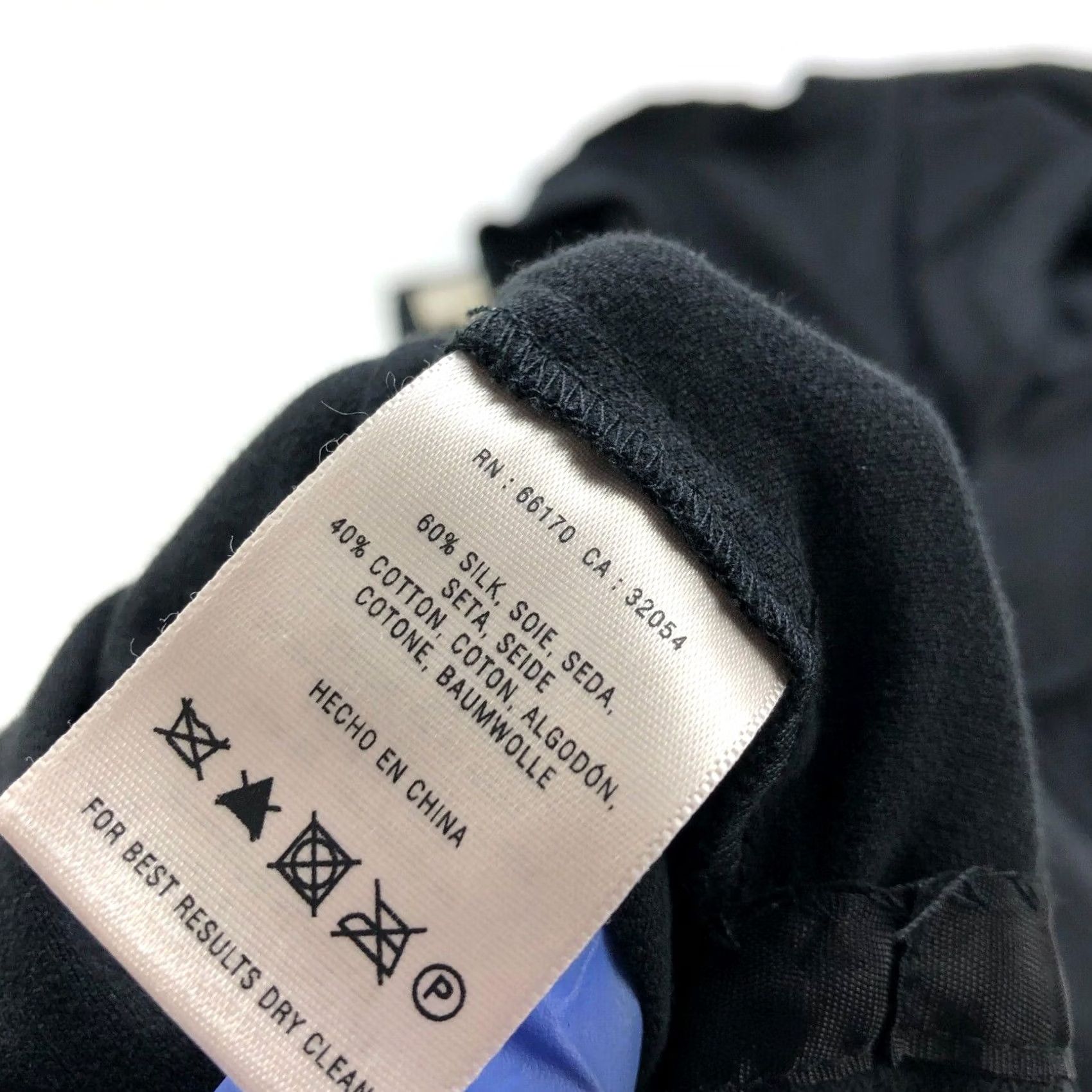 Vetements Moulinette Soeurs Vetements Dress Midi Silk Blend Women’s 8 Sheath Round Neck Sleeveless Black Size M / US 6-8 / IT 42-44 - 6 Thumbnail