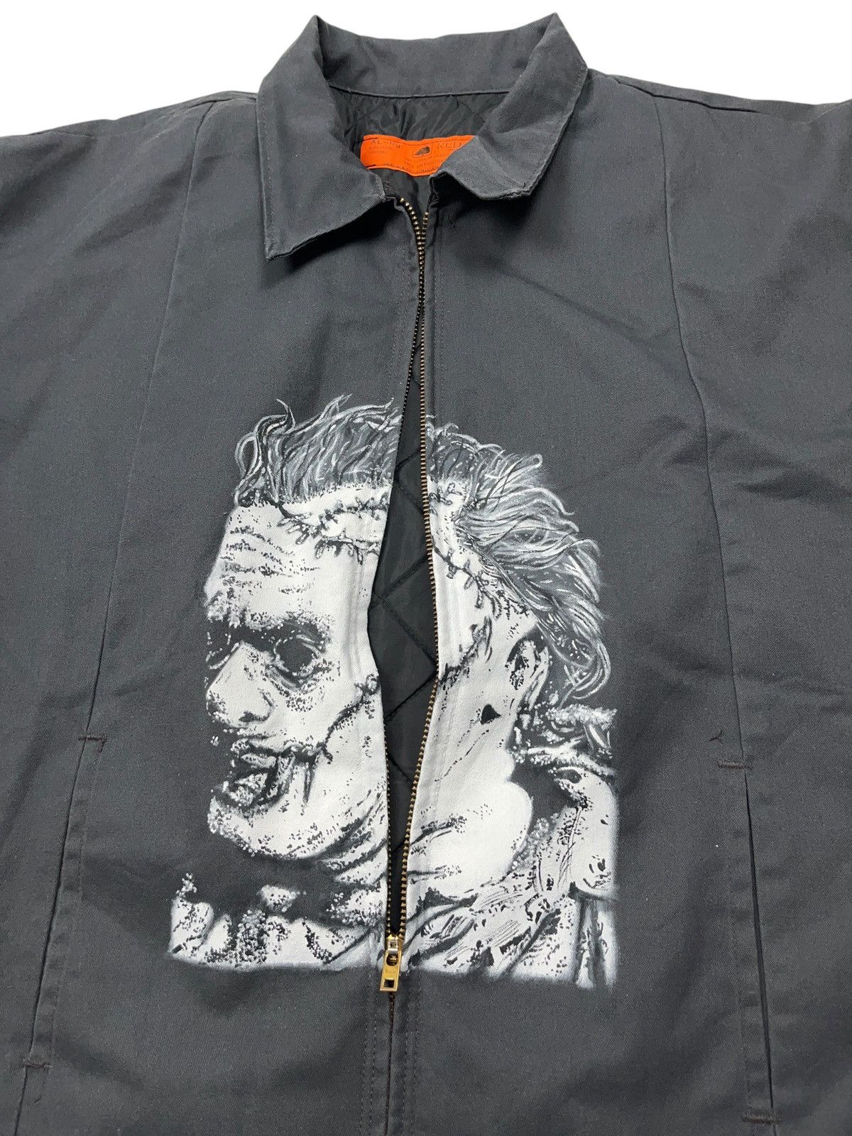 Expert Horror 80s The Texas Chainsaw Massacre Custom Made Red Kap Jacket Size US XL / EU 56 / 4 - 4 Thumbnail