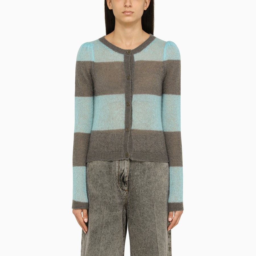 image of Etro O1D2Blof01223 Cardigan In Blue, Women's (Size Small)