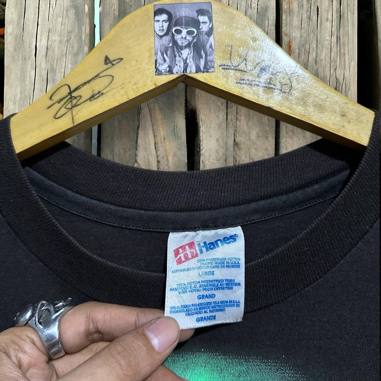 Band Tees × Vintage Vintage 90s YES Talk Tour 1994 Band Tshirt Size US L / EU 52-54 / 3 - 6 Thumbnail