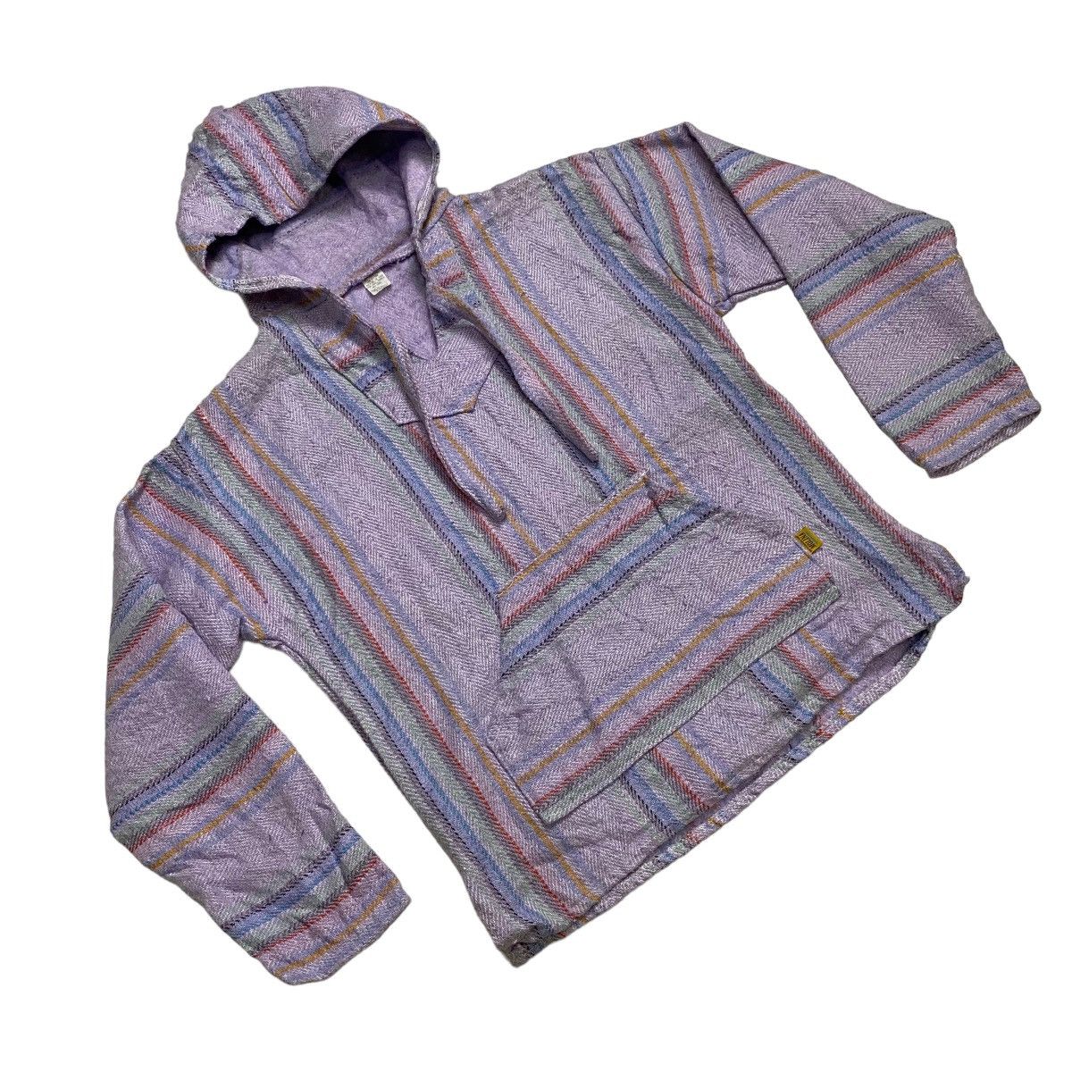 Mexicana × Vintage Crema molina Mexican drug rug baja hoodie Size US L / EU 52-54 / 3 - 7 Thumbnail