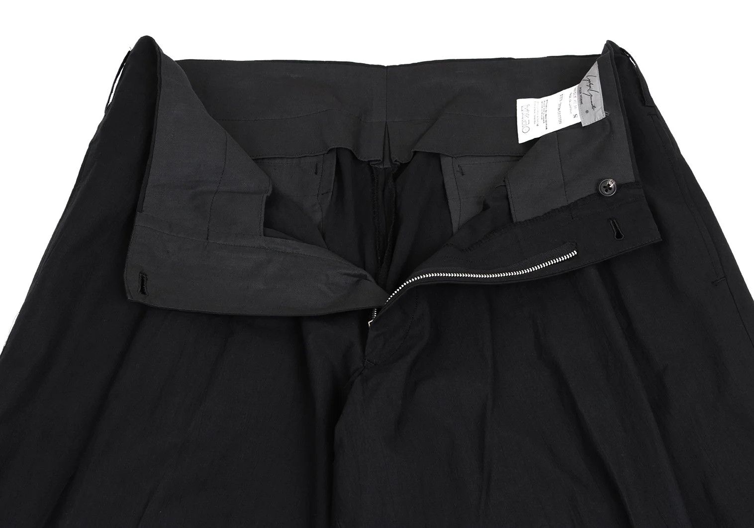 Yohji Yamamoto Yohji Yamamoto Cotton Tapered Pants Black S Size US 30 / EU 46 - 5 Thumbnail