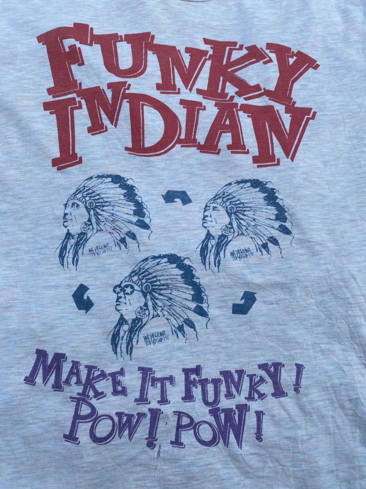 Japanese Brand Graniph funky indian POW SIZE M BIG LOGO Size US M / EU 48-50 / 2 - 3 Thumbnail