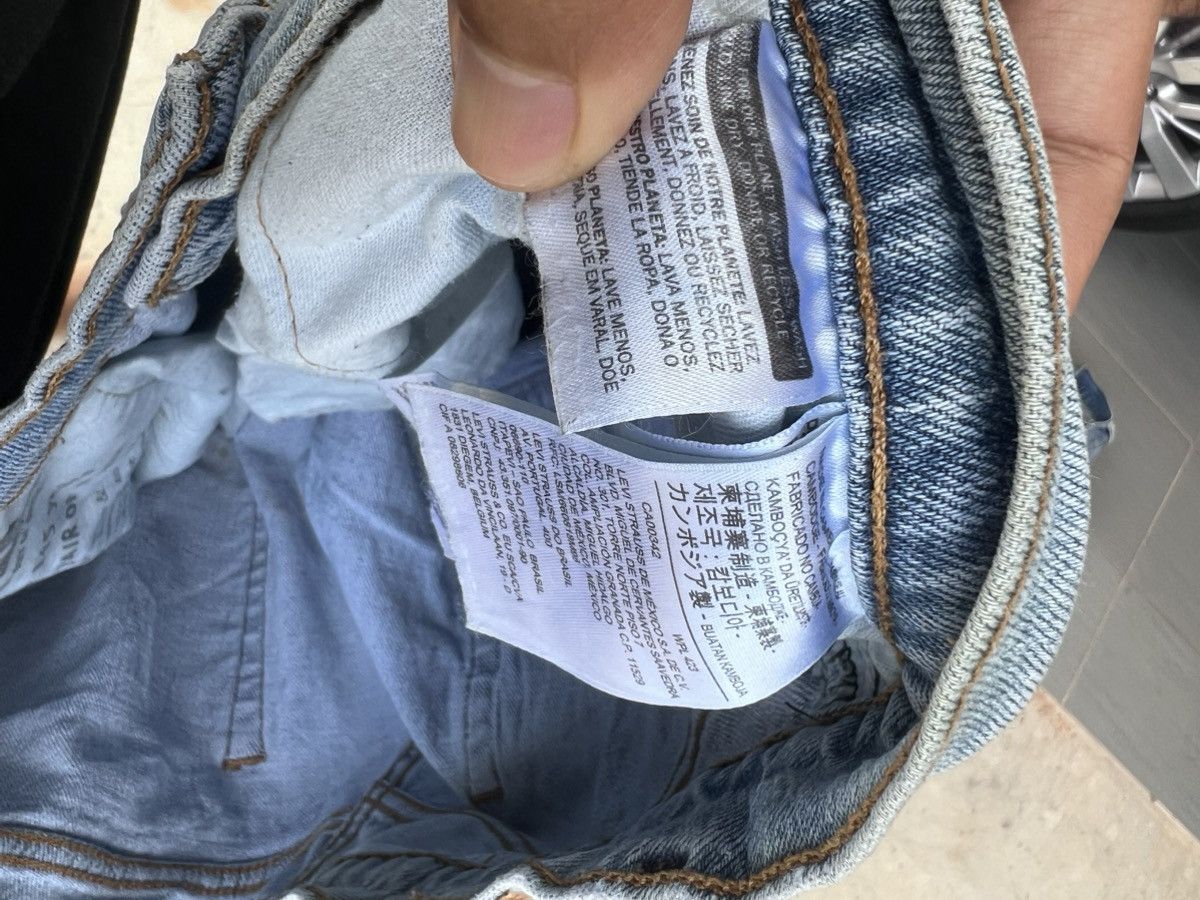 Levi's Vintage Levis Baggy Short Denim Size US 35 - 5 Thumbnail