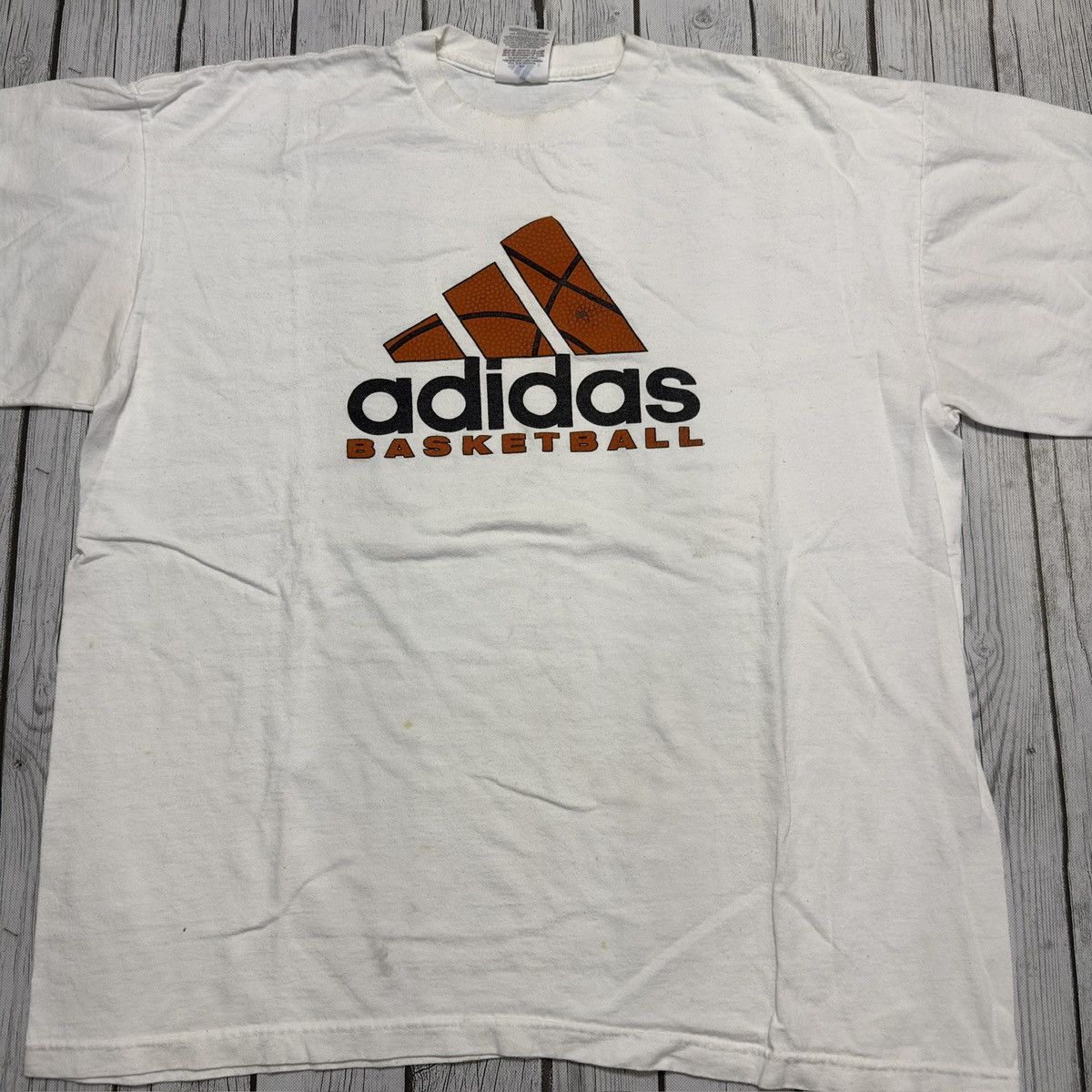 Adidas × Vintage Vintage Adidas Basketball tee Size US XL / EU 56 / 4 - 3 Thumbnail