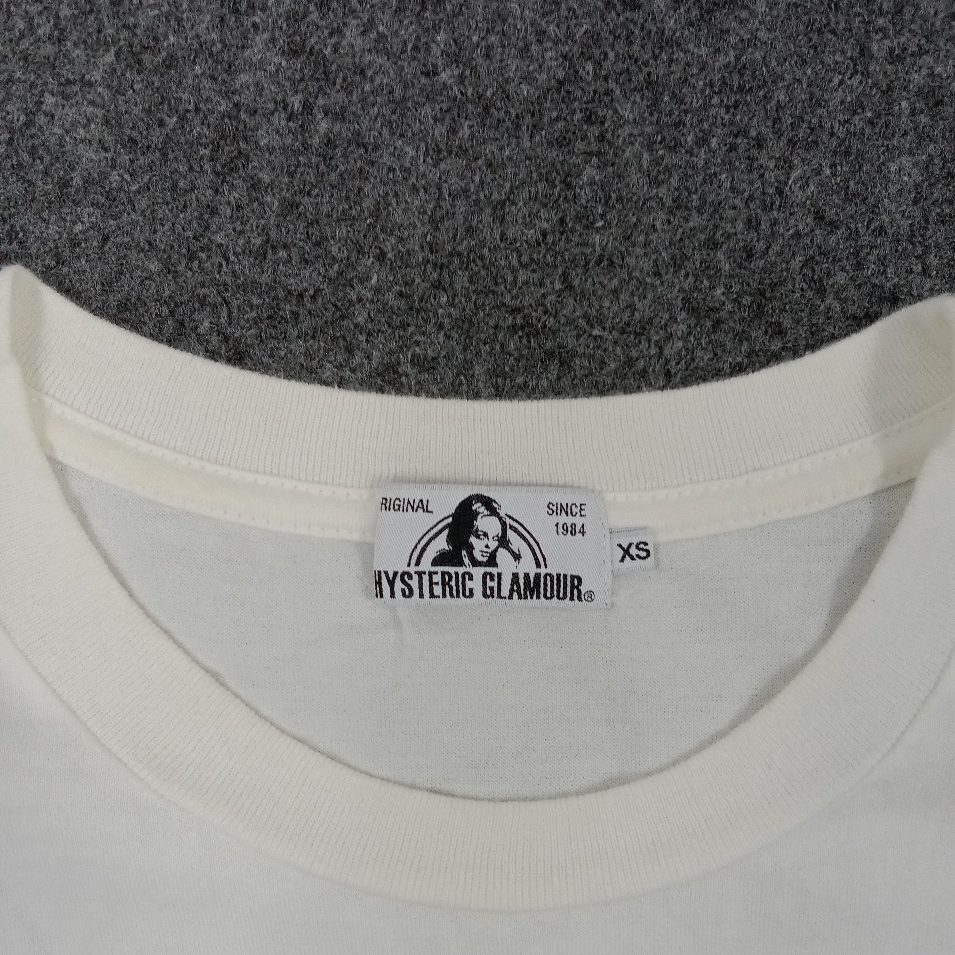 Hysteric Glamour × Japanese Brand × Vintage Hysteric Glamour Japanese Brand Tshirt Size US S / EU 44-46 / 1 - 3 Thumbnail