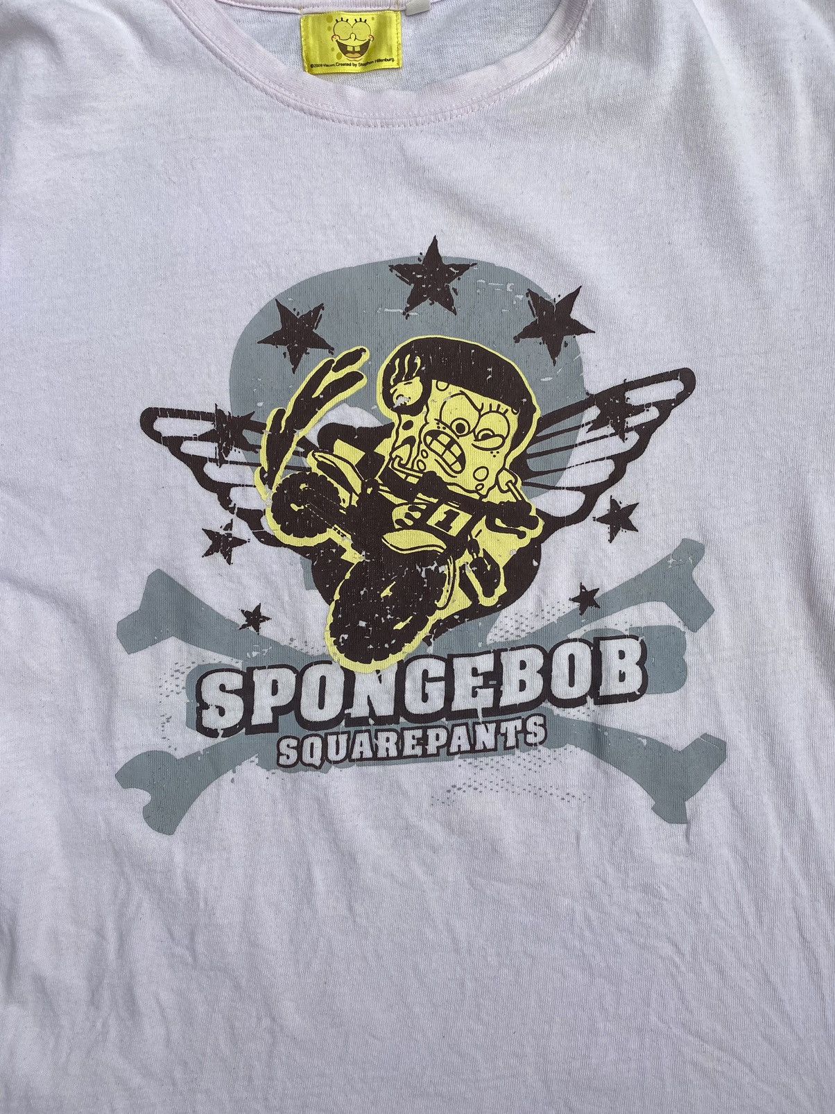 Nickelodeon Vintage Y2K Spongebob Squarepants by Stephen Hillenburg Size US L / EU 52-54 / 3 - 7 Thumbnail