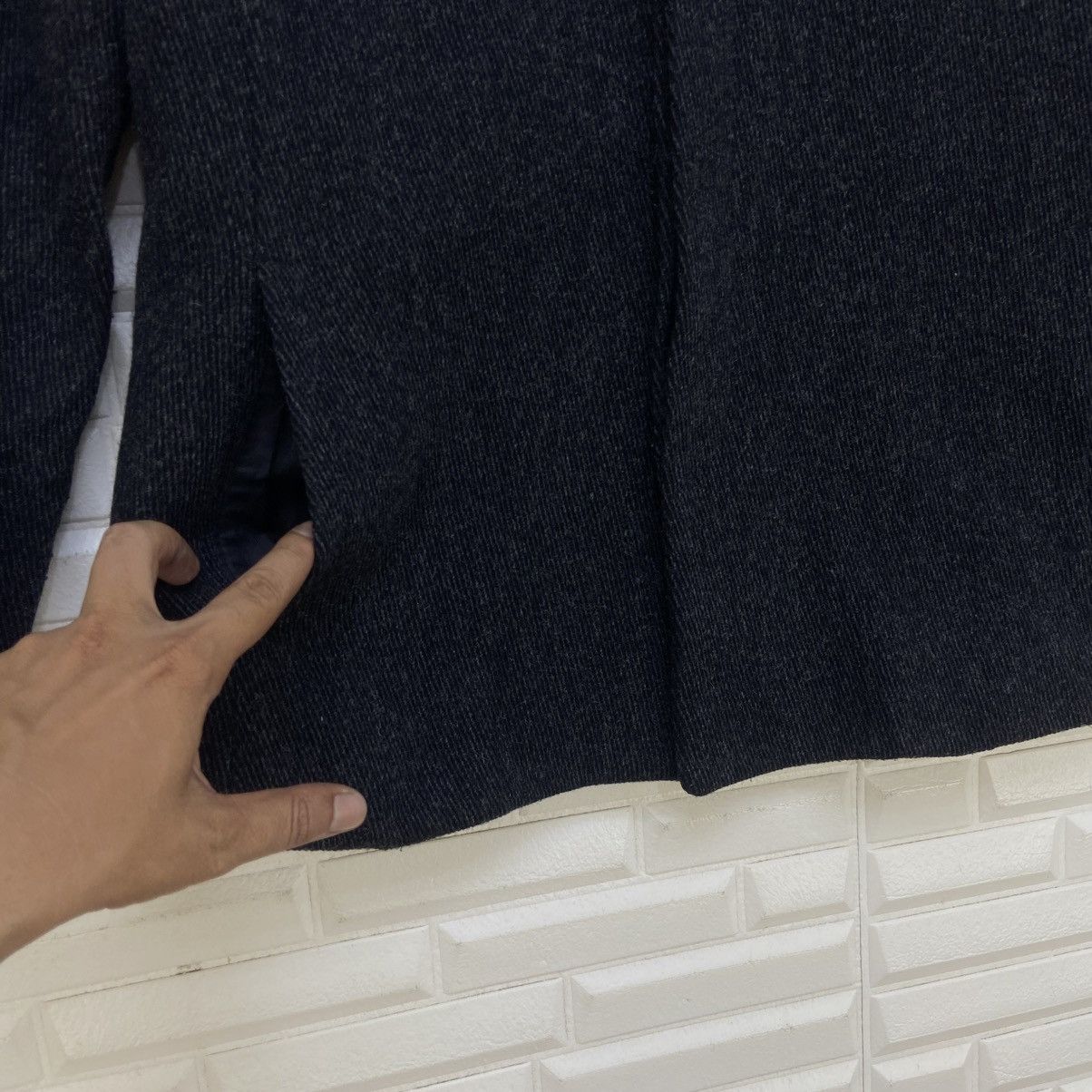 Yohji Yamamoto Ined by Yohji Yamamoto Wool Jacket Coat Size S / US 4 / IT 40 - 5 Thumbnail