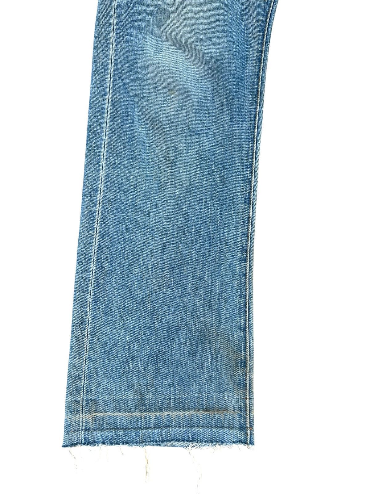 Shellac Vintage 90s Ozone Rocks Japan Fade Aging Stains Jeans Size US 32 / EU 48 - 6 Thumbnail