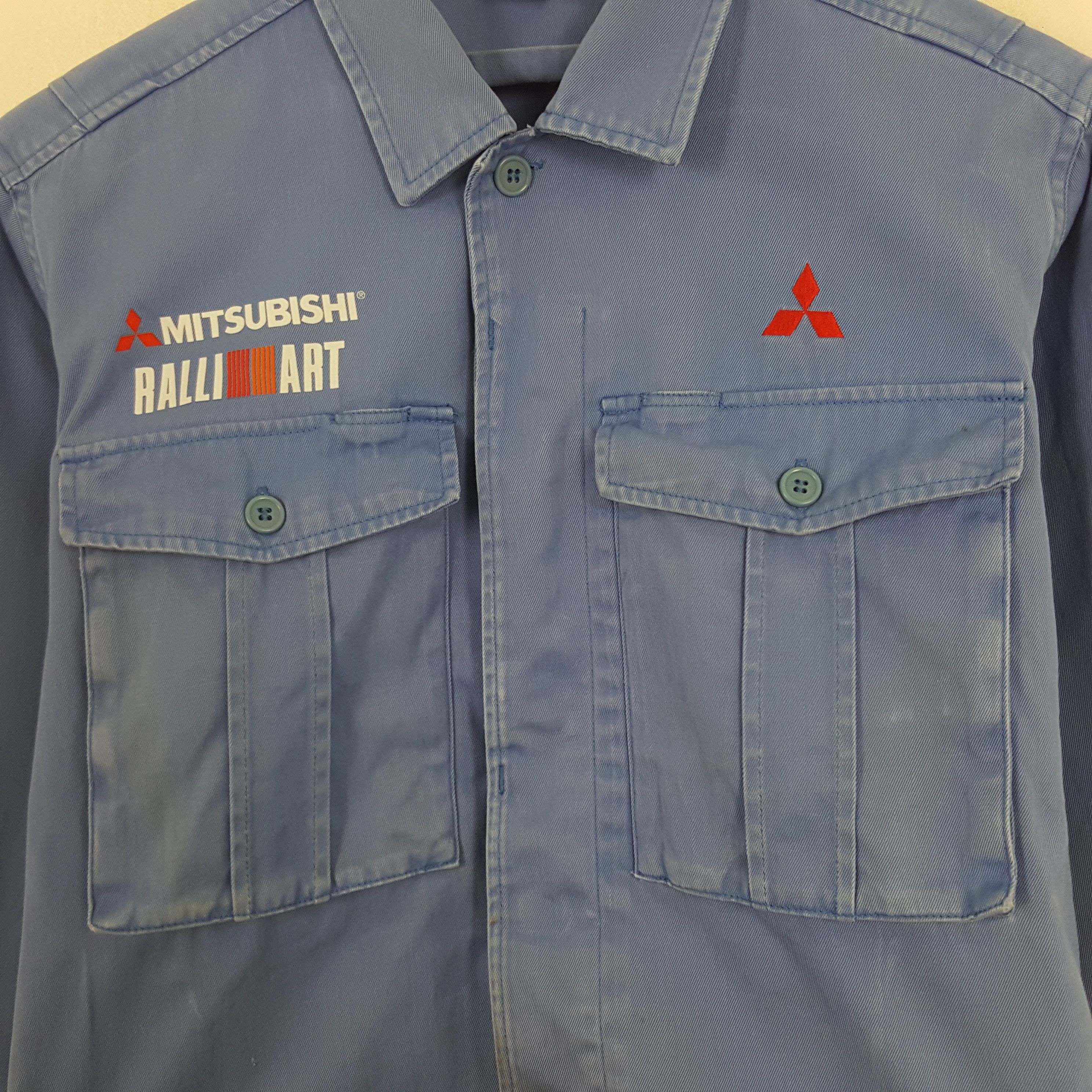 Japanese Brand × Vintage Vintage Mitsubishi Ralli Racing Custom Worker Japan Jacket Size US M / EU 48-50 / 2 - 4 Thumbnail