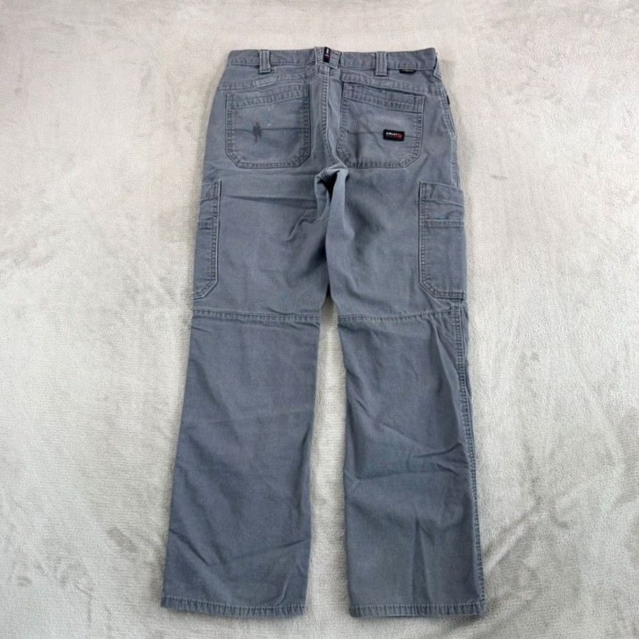 Ariat Ariat FR Flame Resistant M5 Straight Leg Cargo Pants Grey Men 30x30 Size US 30 / EU 46 - 6 Thumbnail