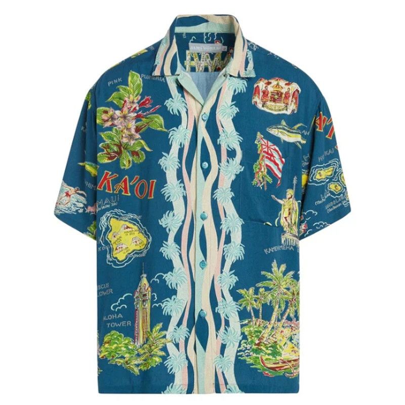 Jams World Jams World Retro Hawaiian Shirt No Ka Oi Size Medium Size US M / EU 48-50 / 2 - 1 Thumbnail