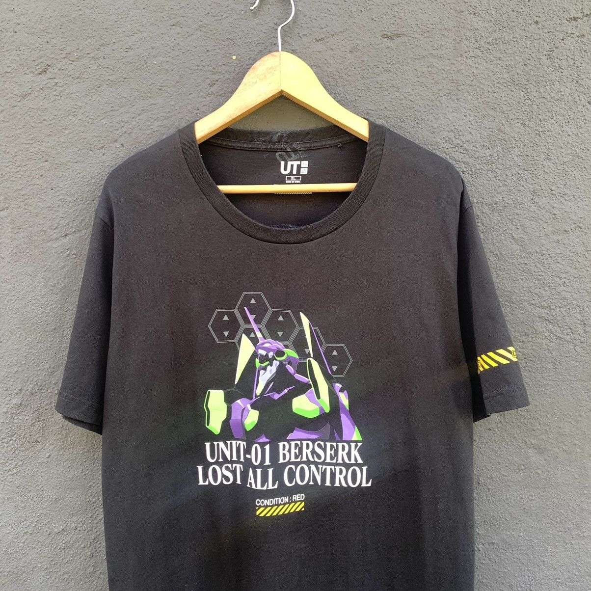 Uniqlo Thrashed Evangelion Anima X Uniqlo Tee Size US XL / EU 56 / 4 - 2 Thumbnail