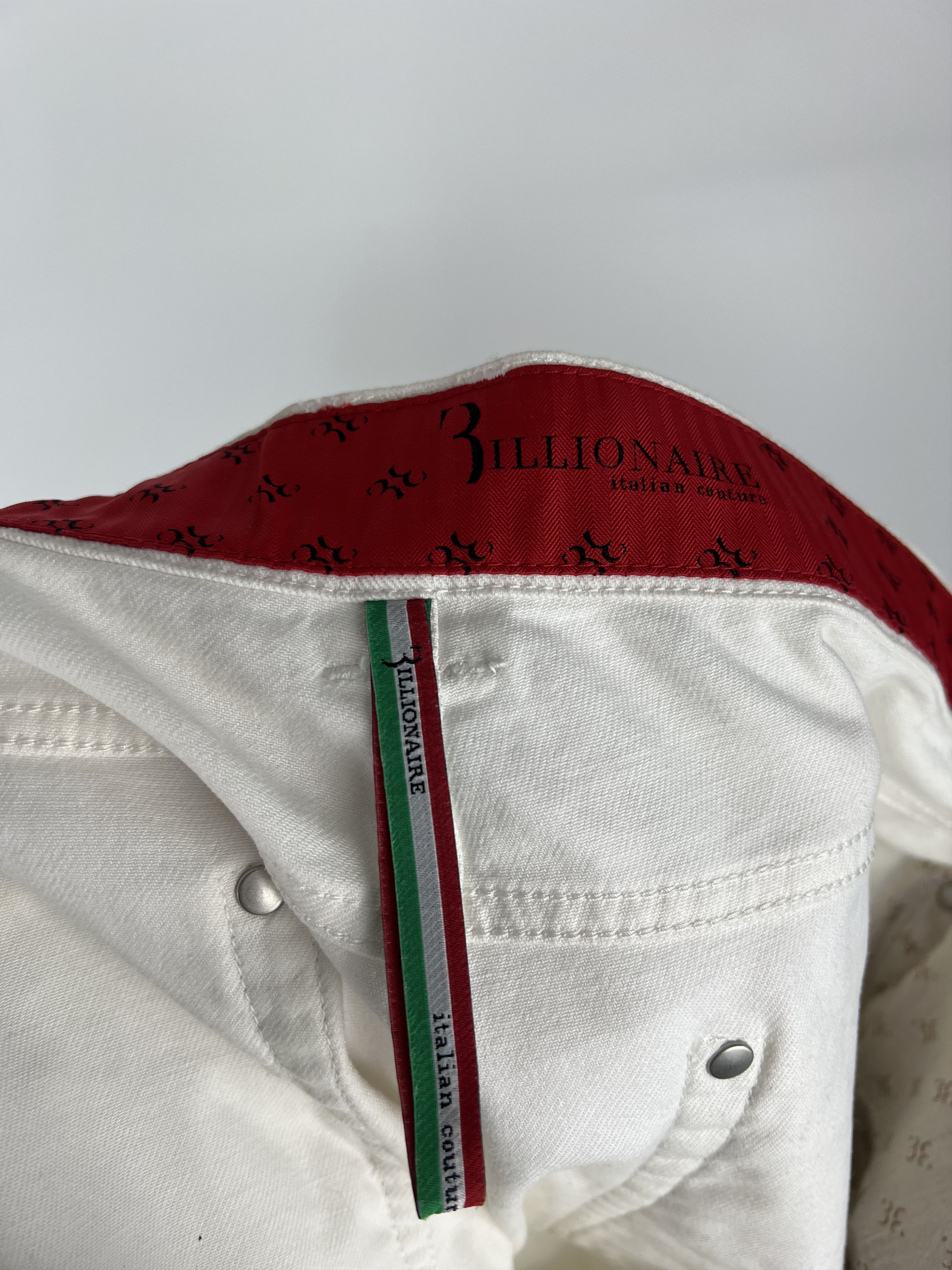 Billionaire Couture Billionaire Couture Rare Men's White Jeans Size 52 Size US 36 / EU 52 - 9 Thumbnail