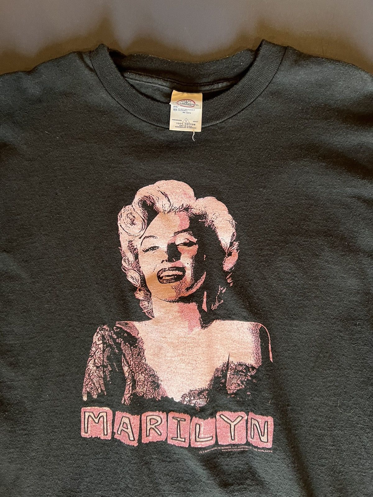 Delta Pink Marilyn Monroe graphic Large Size US L / EU 52-54 / 3 - 2 Thumbnail