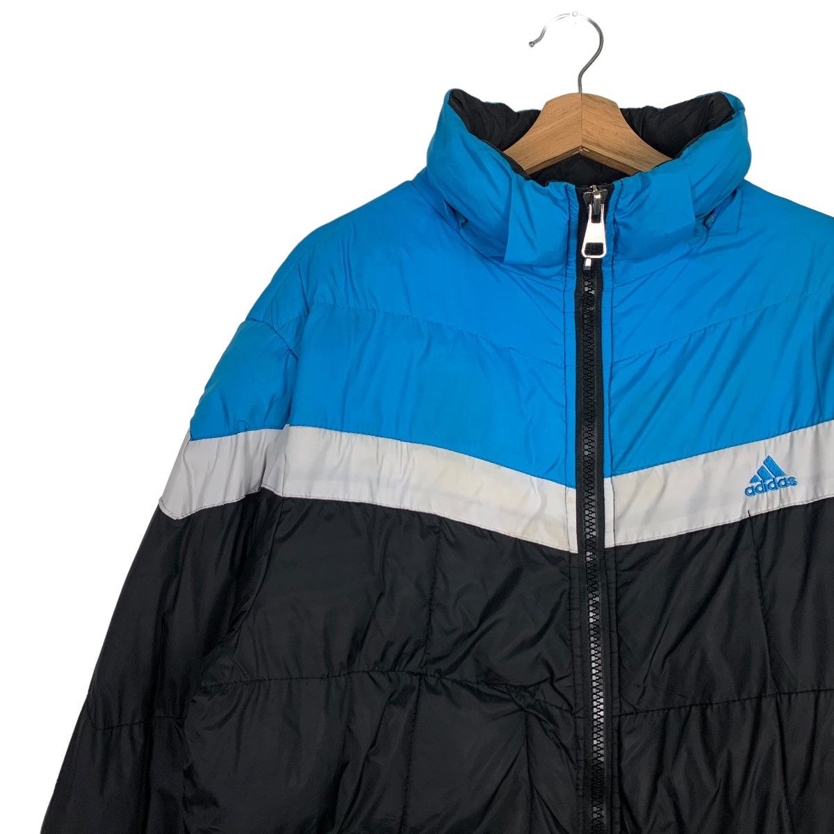 ADIDAS Colorblock Light Puffer Jacket #0326-C15