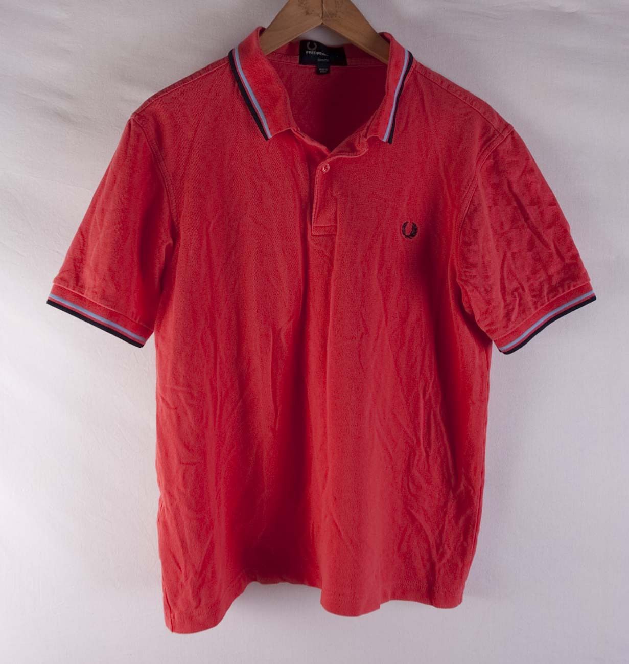 Fred Perry Fred Perry Polo Orange Slim Fit Size L Size US L / EU 52-54 / 3 - 2 Thumbnail