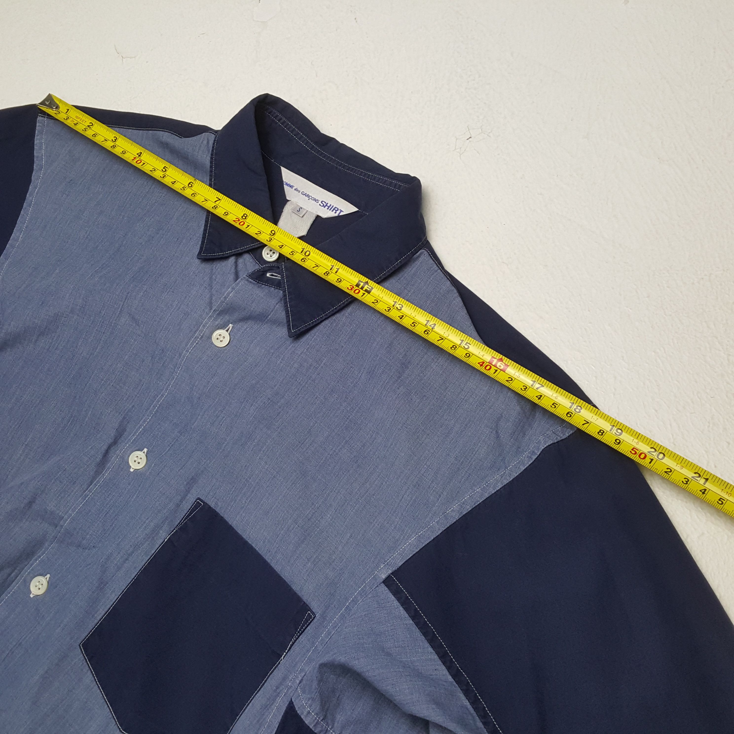 Comme des Garcons SHIRT × Japanese Brand × Vintage Vintage COMME des GARÇONS Japanese Fashion Brand Shirts Size US S / EU 44-46 / 1 - 4 Thumbnail