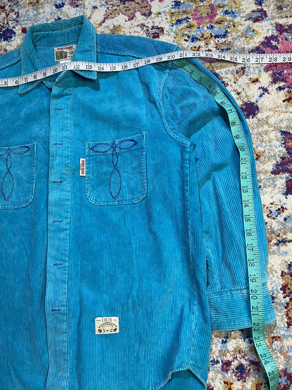 Cowboy Equipment × Vintage VINTAGE 80s SPIRIT-HOUSE VINTAGE DUX CO LTD CORDUROY SHIRTS Size US L / EU 52-54 / 3 - 12 Thumbnail