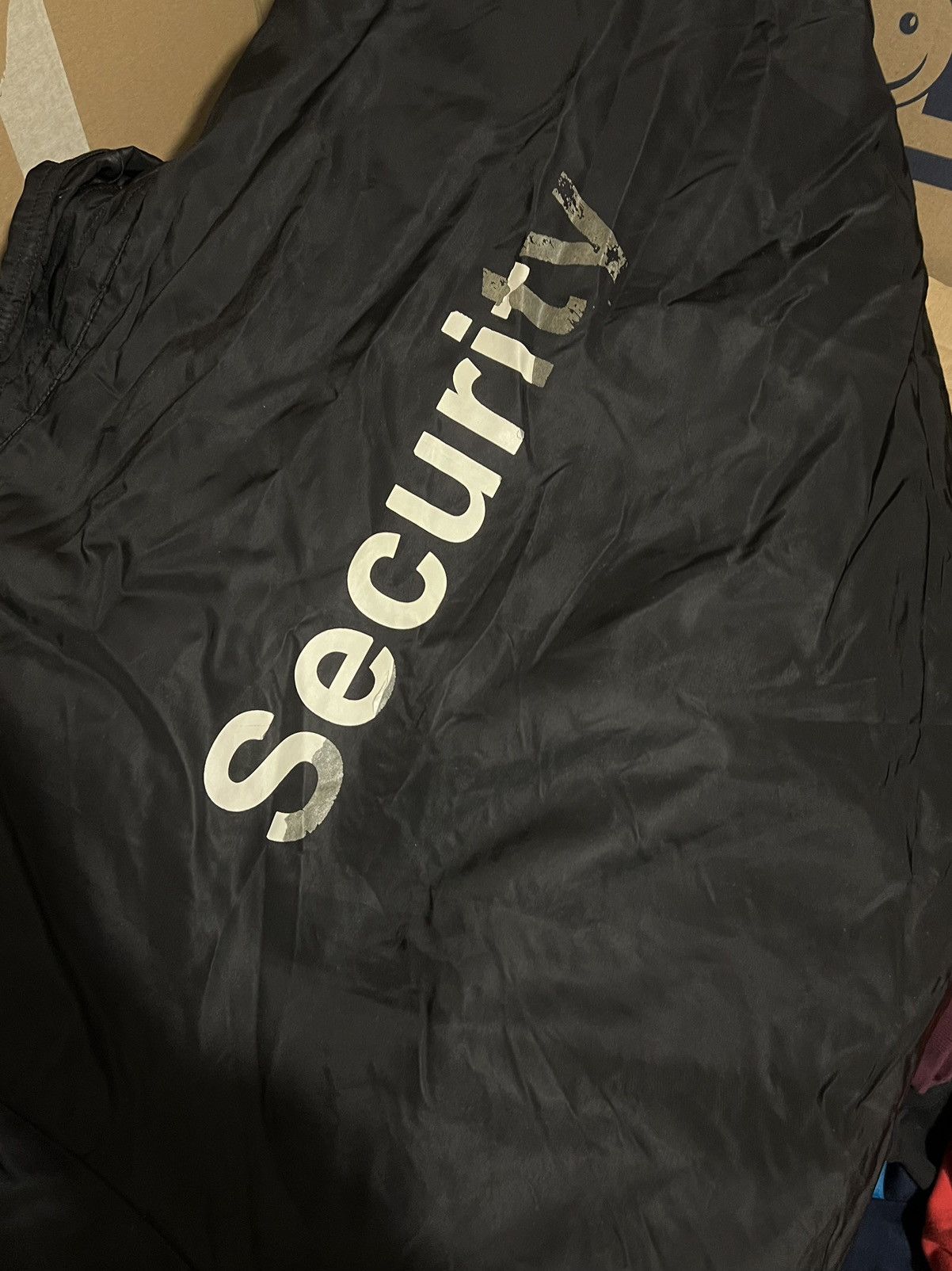 Vintage Bomber Jacket MA 1 Security vintage 90’s fly’ers boxy fit Size US XXL / EU 58 / 5 - 6 Thumbnail