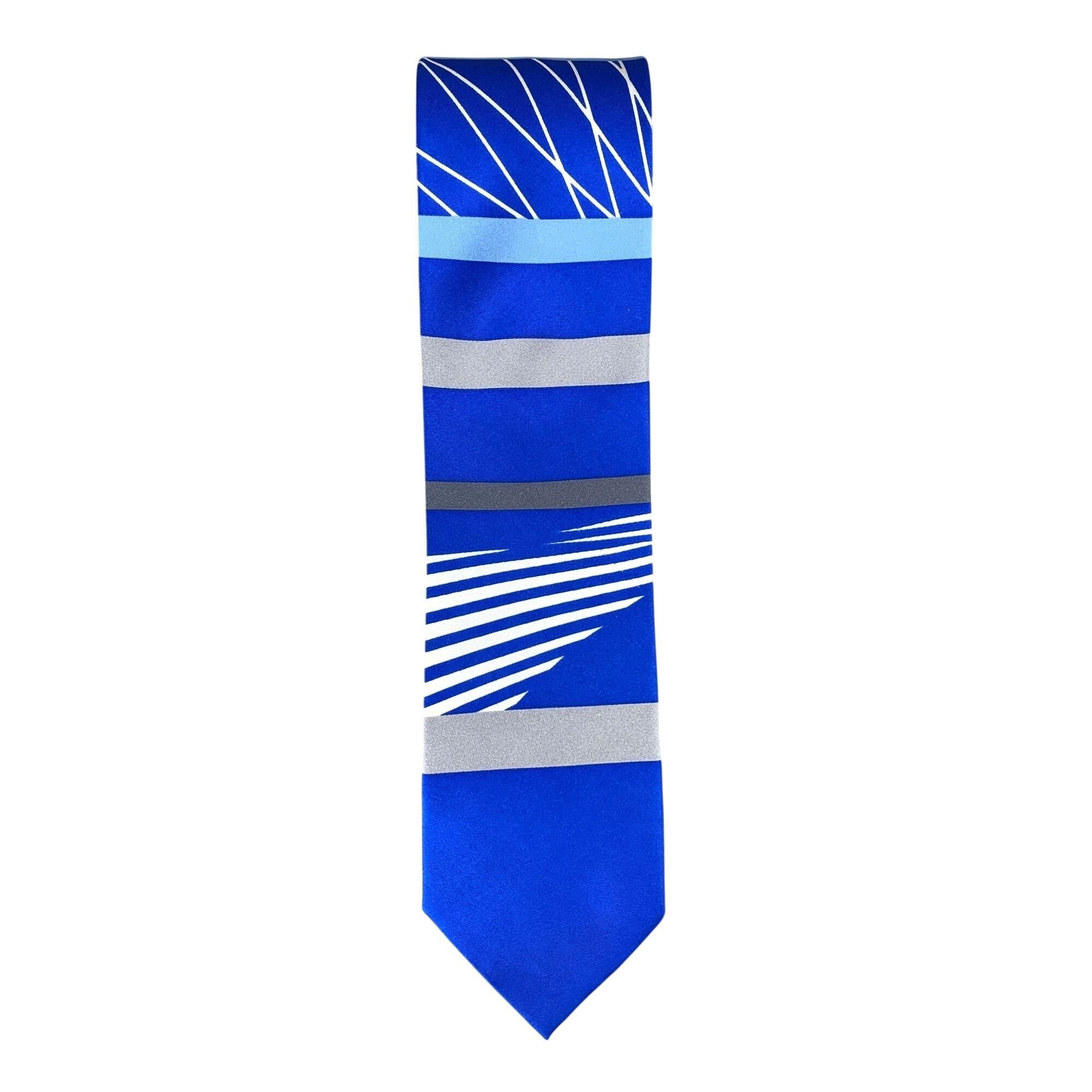Other Milwaukee Art Museum Blue Calatrava Brise Soleil Silk Tie Size ONE SIZE - 7 Thumbnail